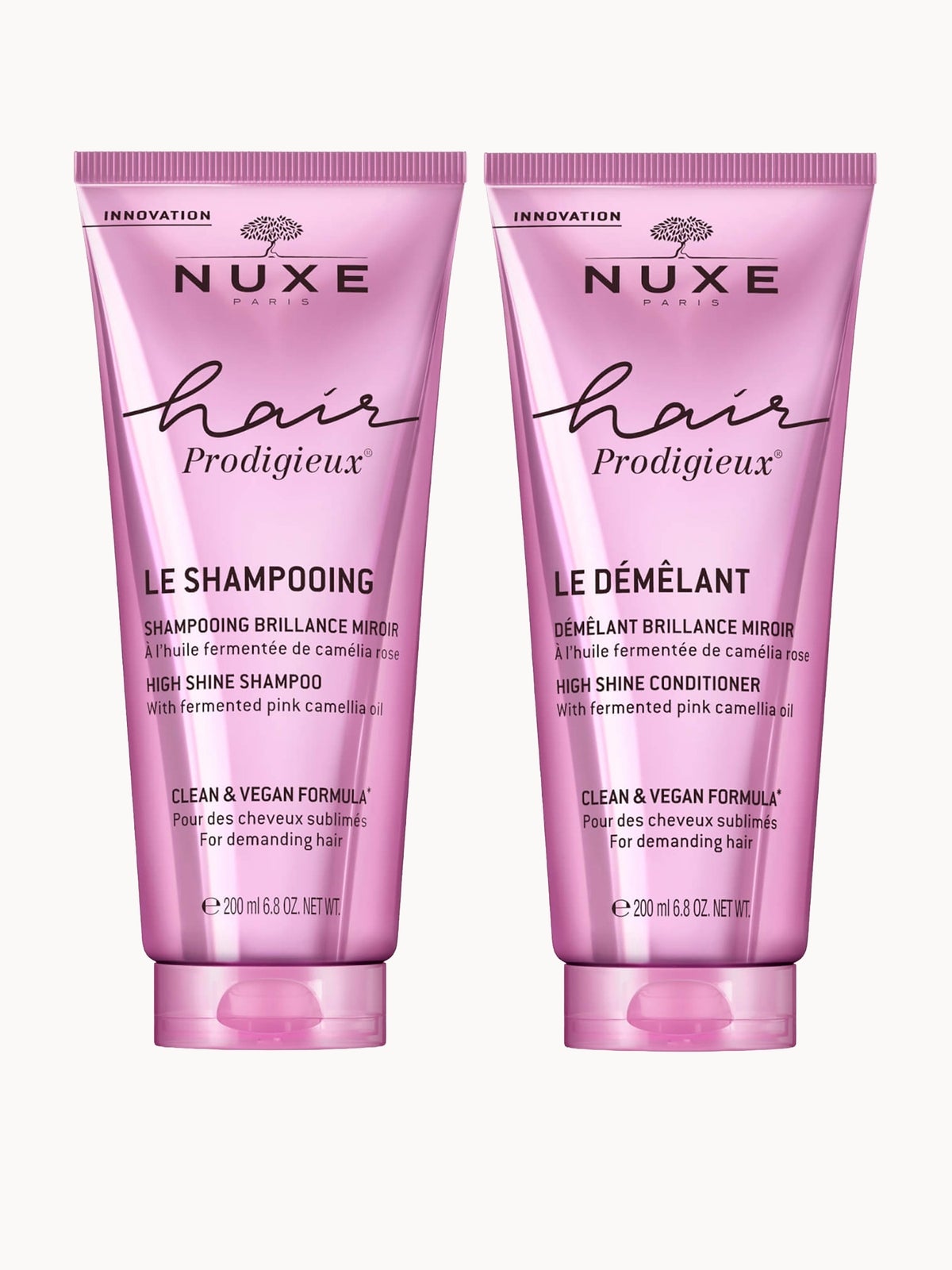 NUXE Hair Prodigieux High Shine Shampoo and Conditioner Duo