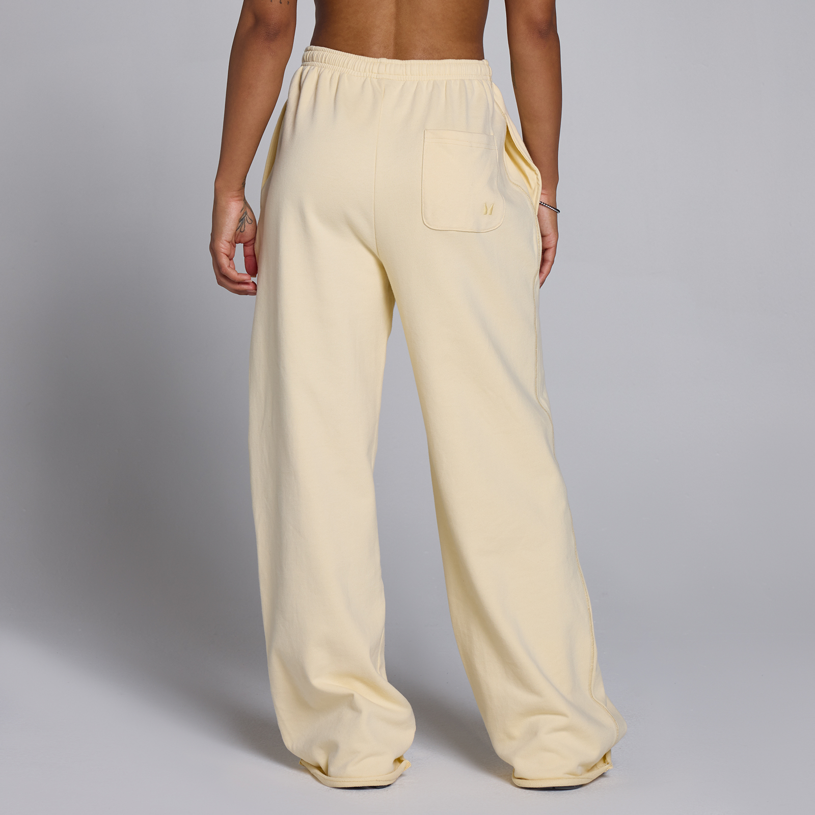 MP Damen Lightweight Loopback Gerades Bein Jogginghose - Butter - L