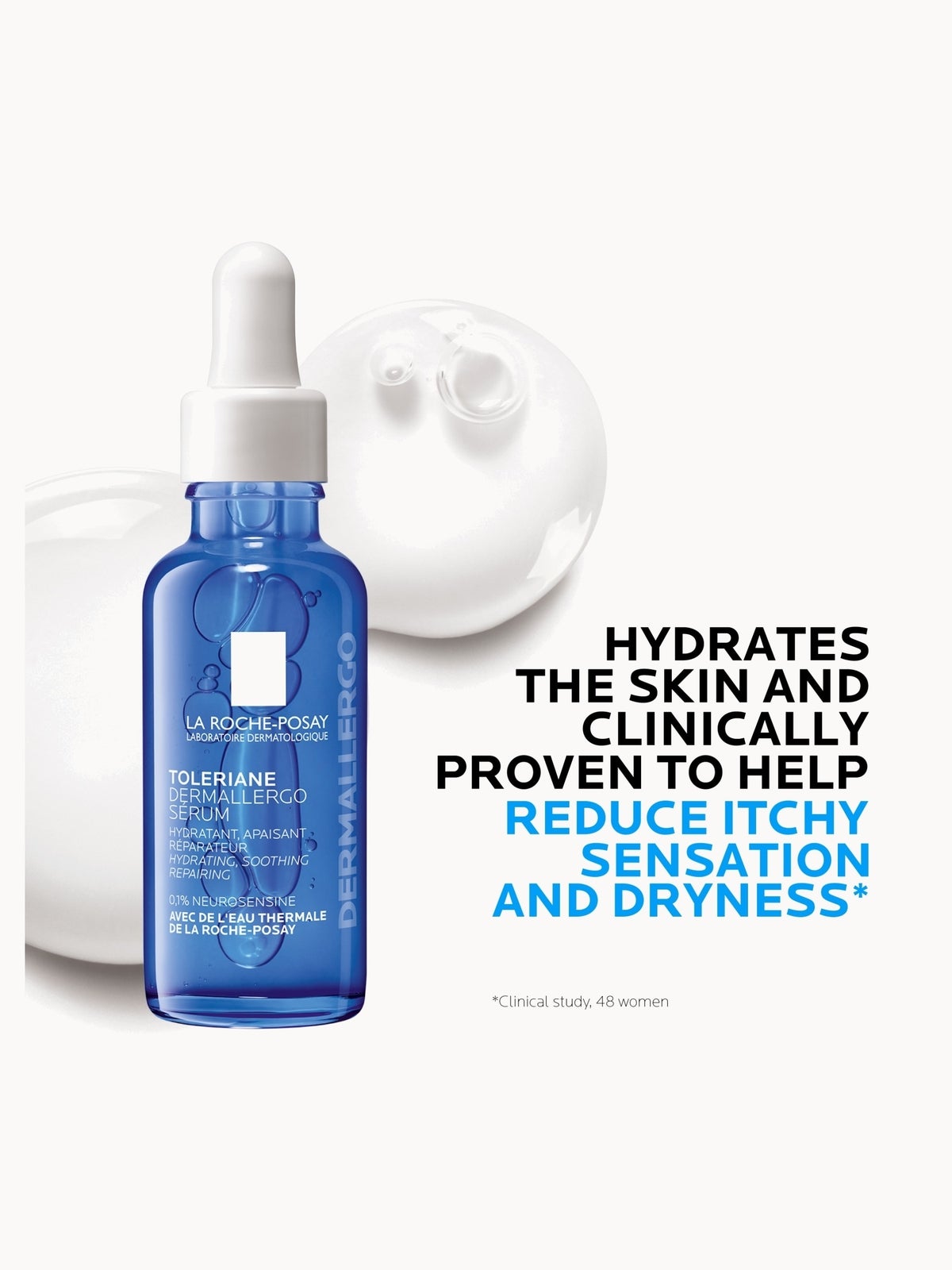 La Roche-Posay Toleriane Ultra Dermallergo Hydrating Serum For Sensitive Skin 30ml 2