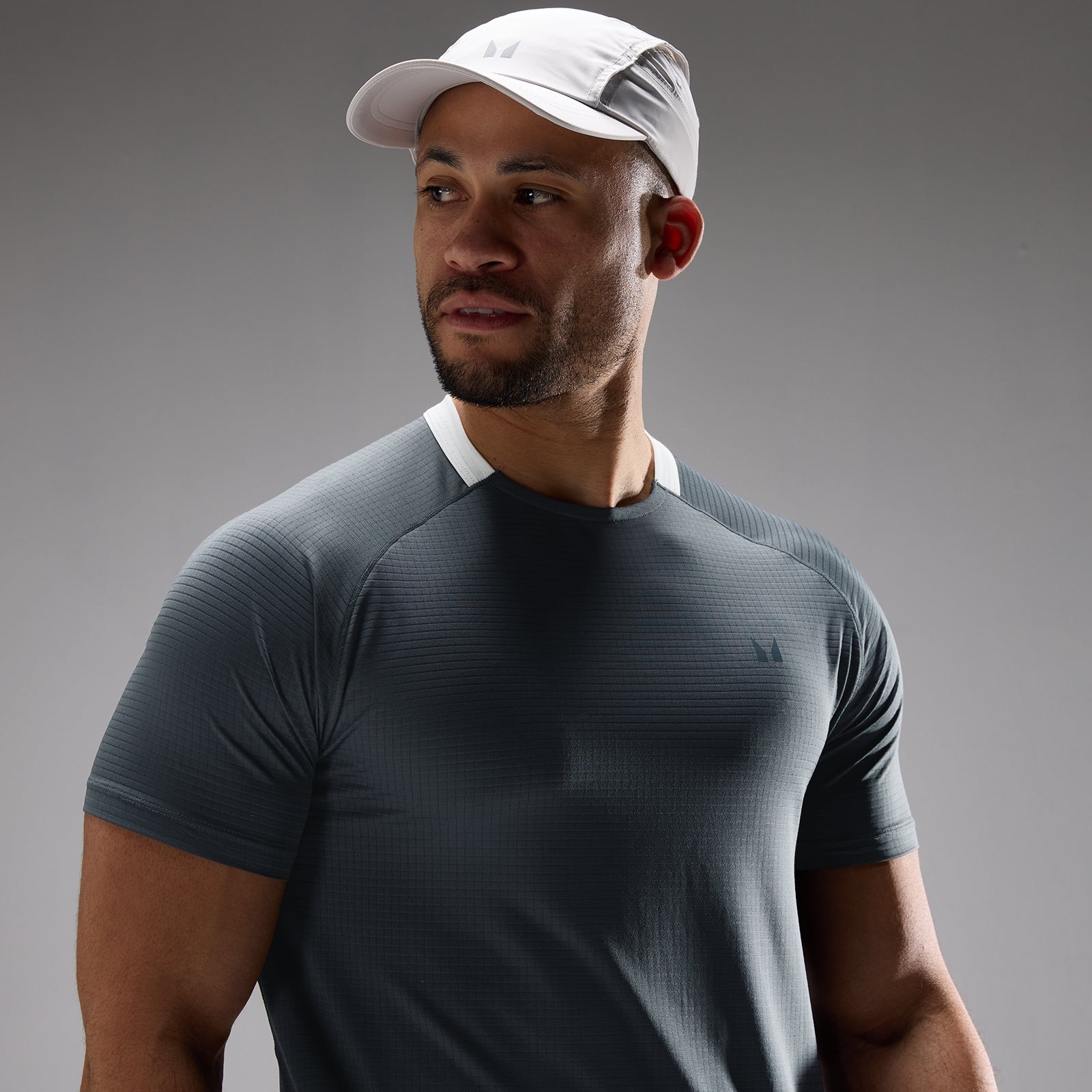 MP Training Ultra Gridded T-Shirt für Herren – Anchor Grey - XS — Bild 5