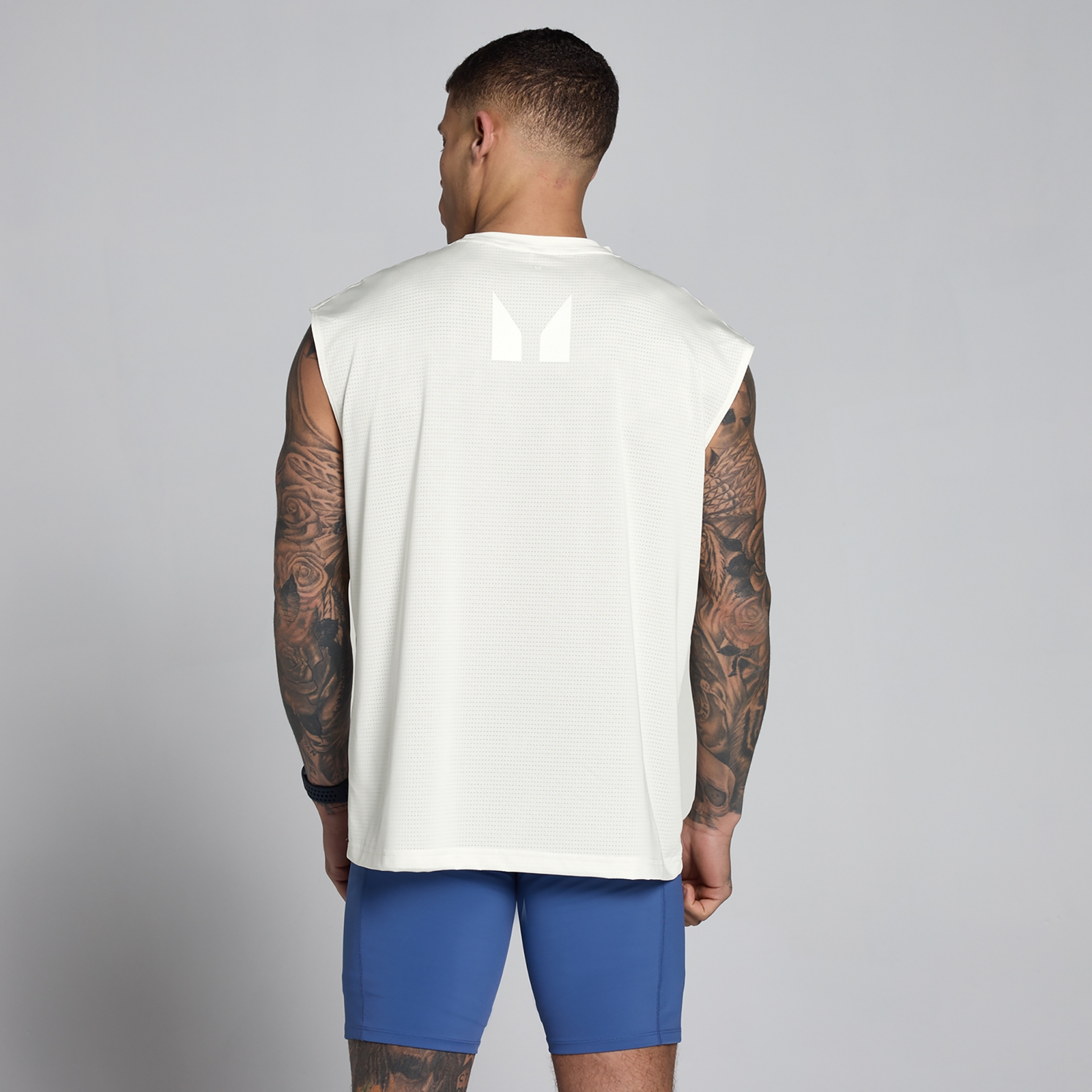 MP Herren Hybrid Oversized Mesh-Tank - Mist - M