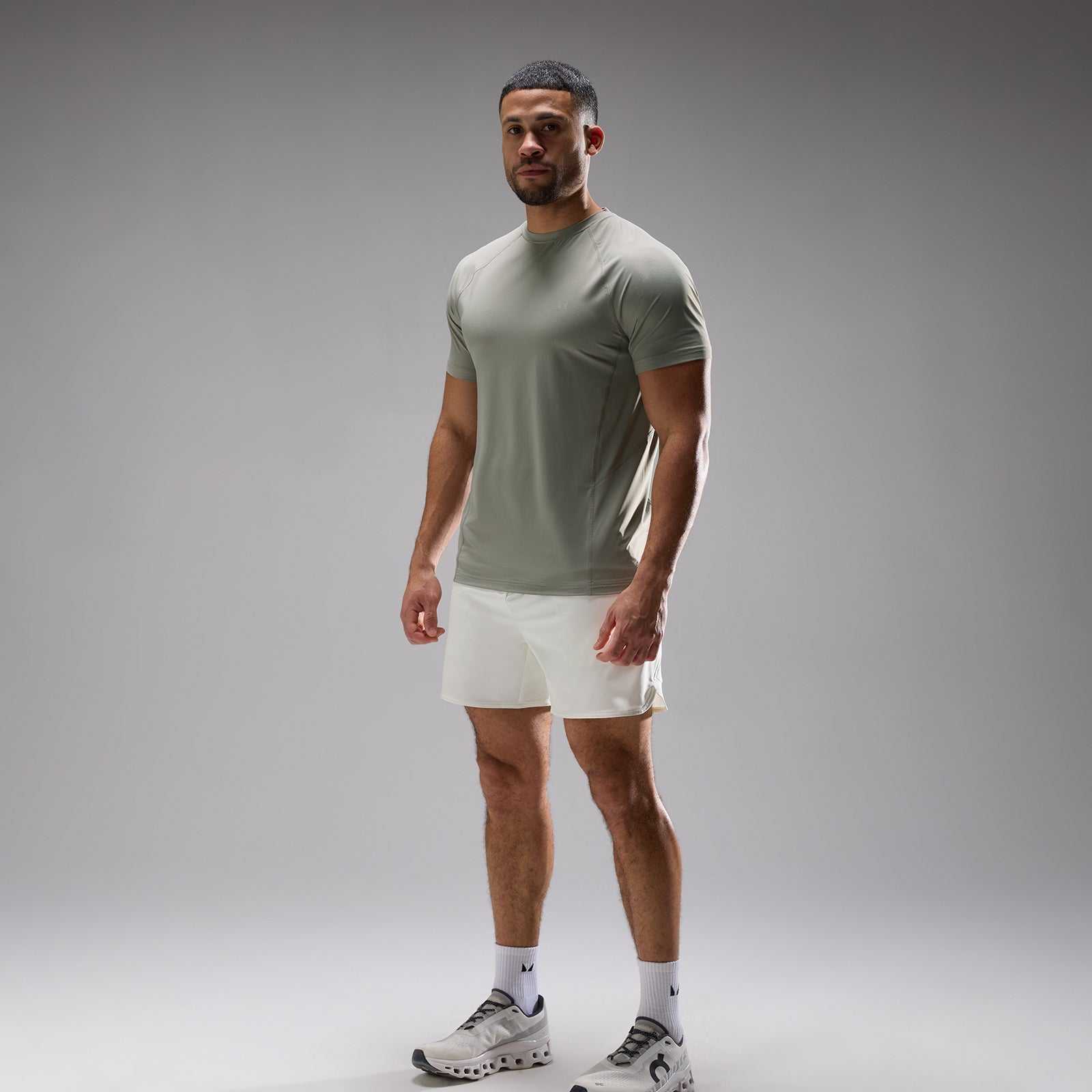 MP Herren Training Ultra Mesh T-Shirt - Fossil - XS — Bild 4