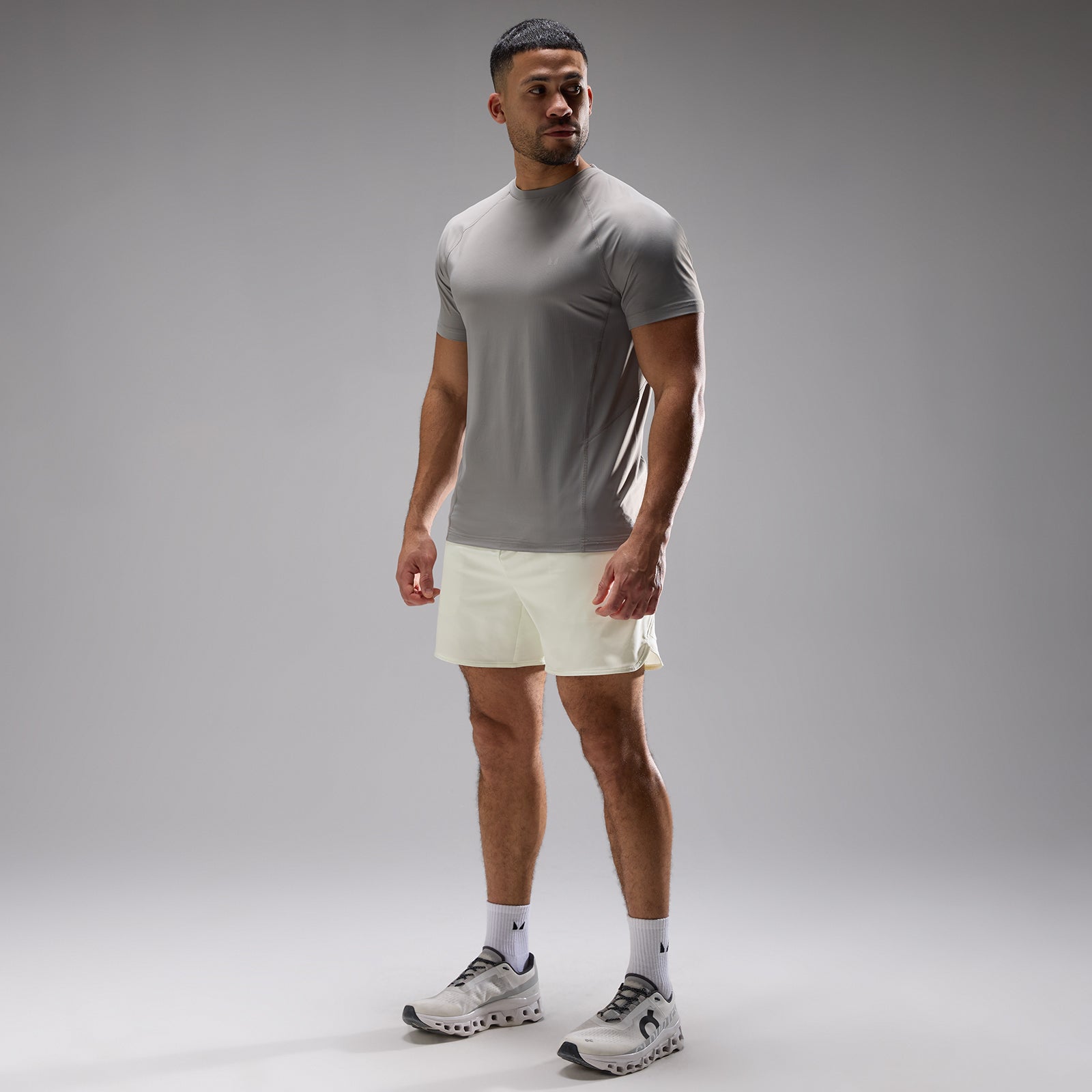 MP Herren Training Ultra 5 2-in-1-Shorts – Platinum - L — Bild 4