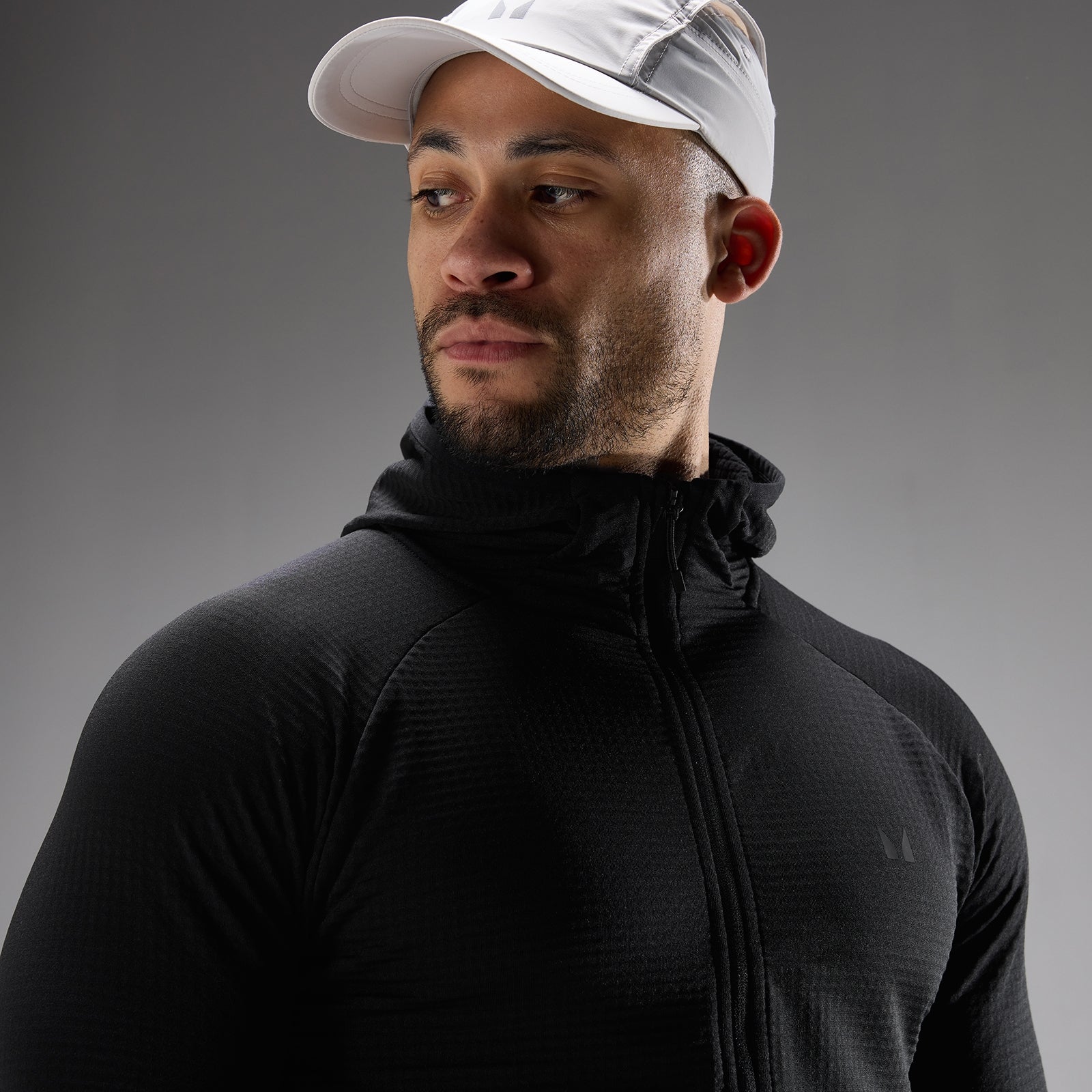 MP Herren Training Ultra Gridded Hoodie – Schwarz - XXL — Bild 5