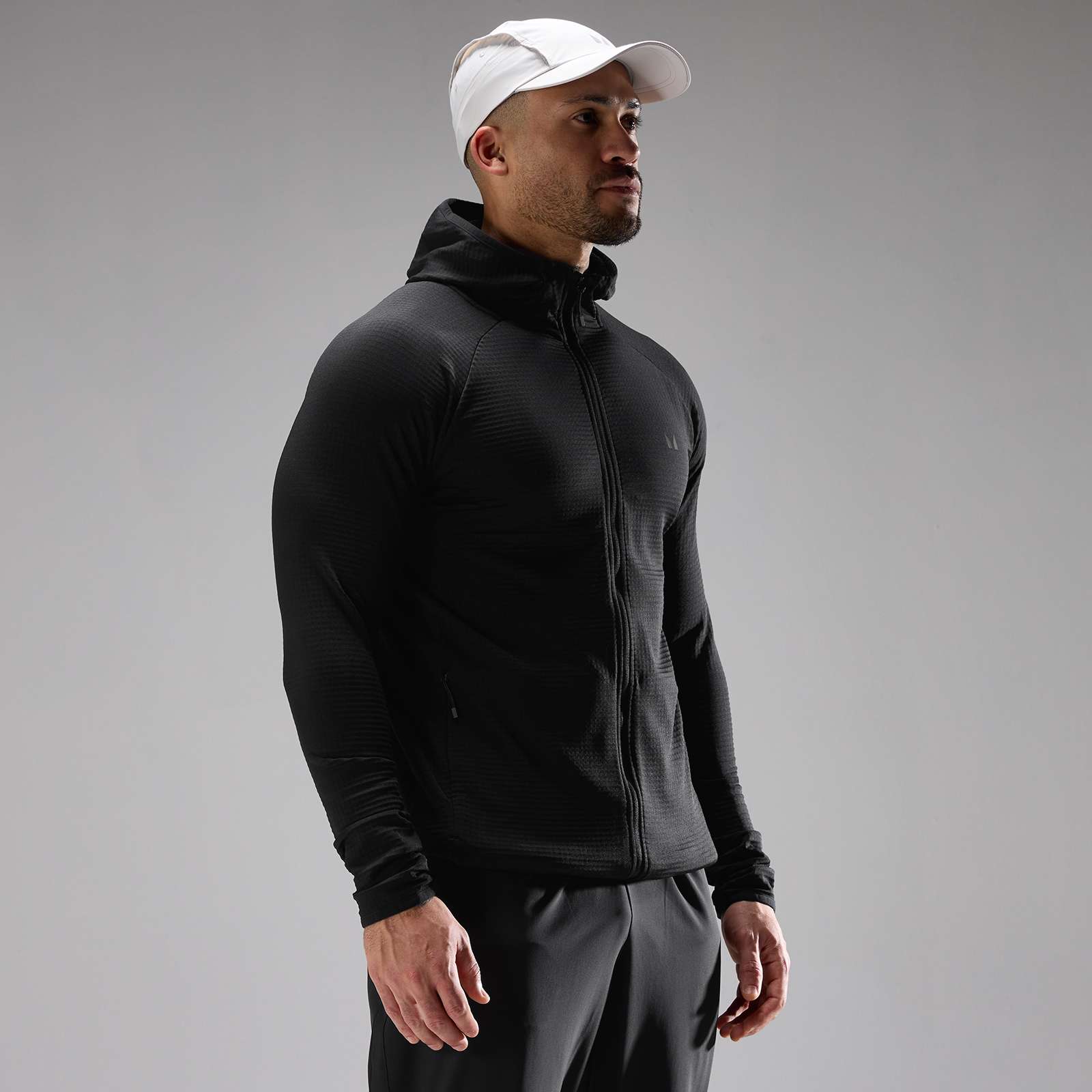 Myprotein UK MyProtein MP Men's Training Ultra Gridded Hoodie - Black