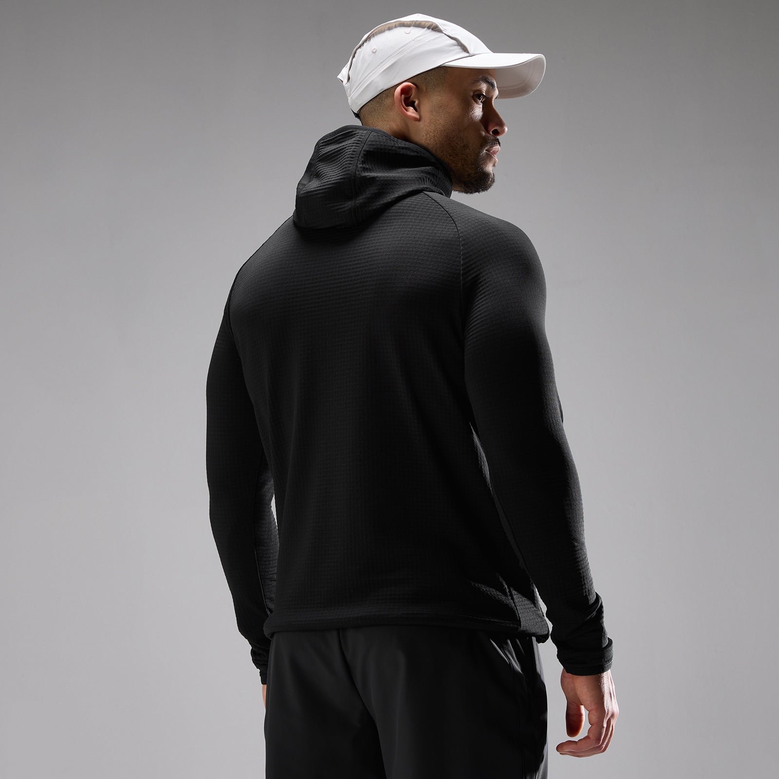 MP Herren Training Ultra Gridded Hoodie – Schwarz - XXL — Bild 3