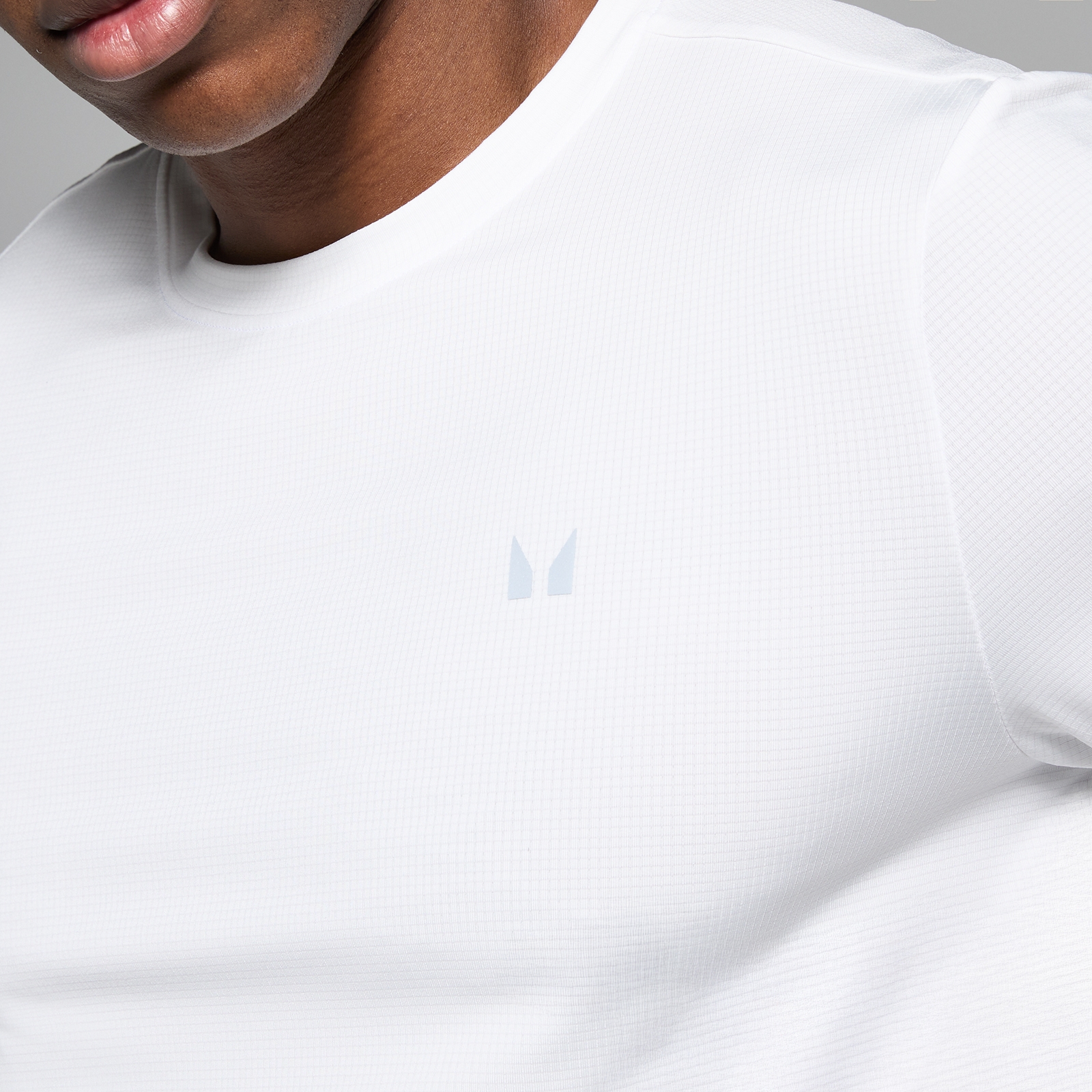 Thumbnail - MP Herren Active Gridded T-Shirt - Weiß - M