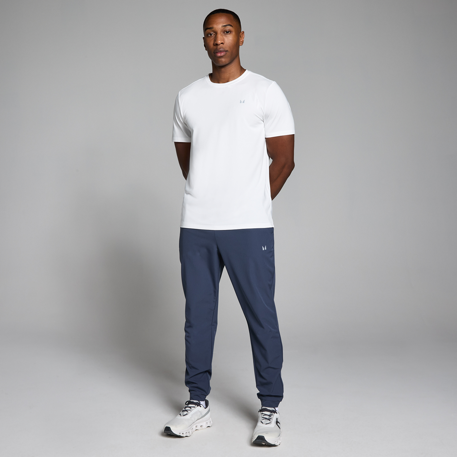 Thumbnail - MP Herren Active Gridded T-Shirt - Weiß - M