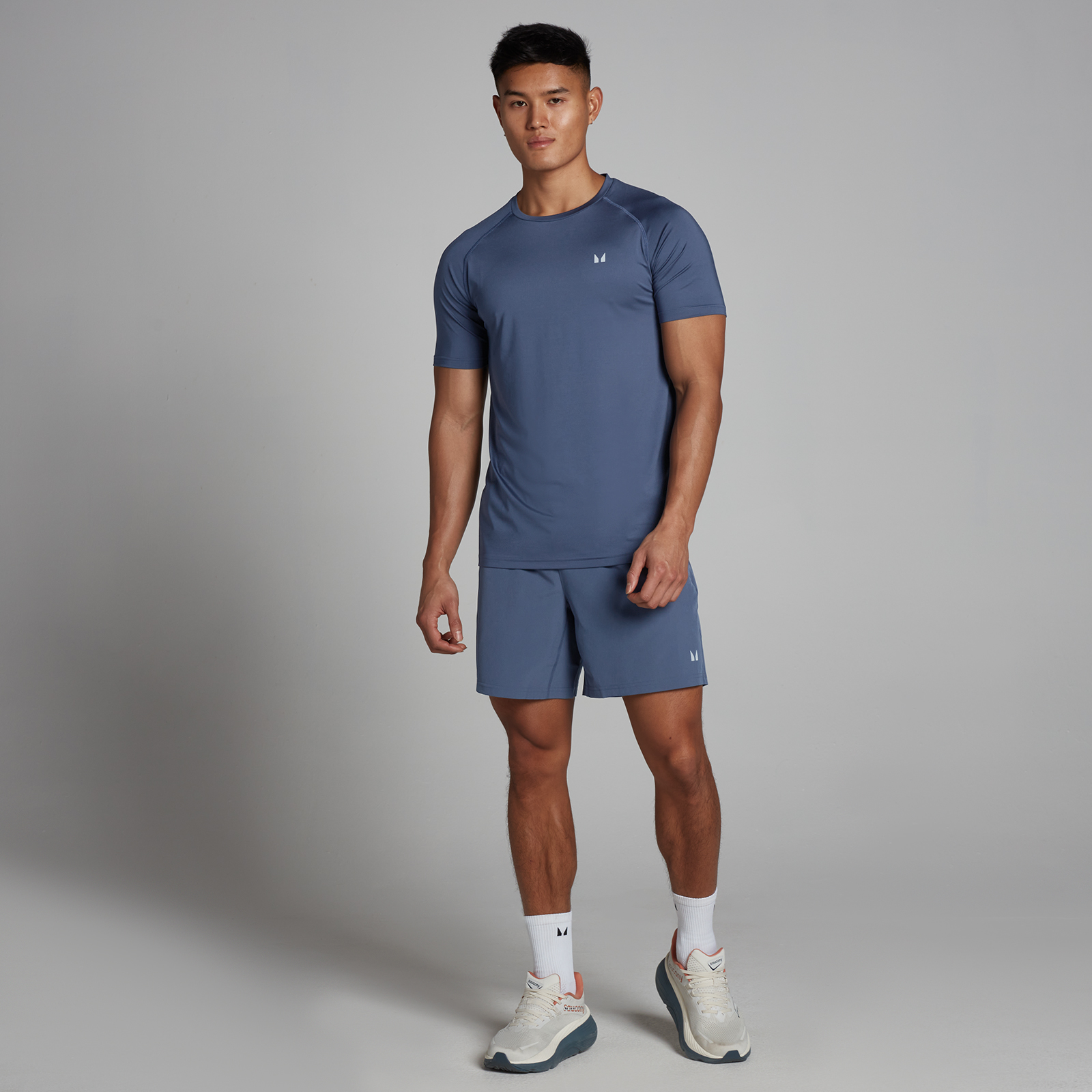 Thumbnail - MP Herren Training T-Shirt - Charcoal Blue - L