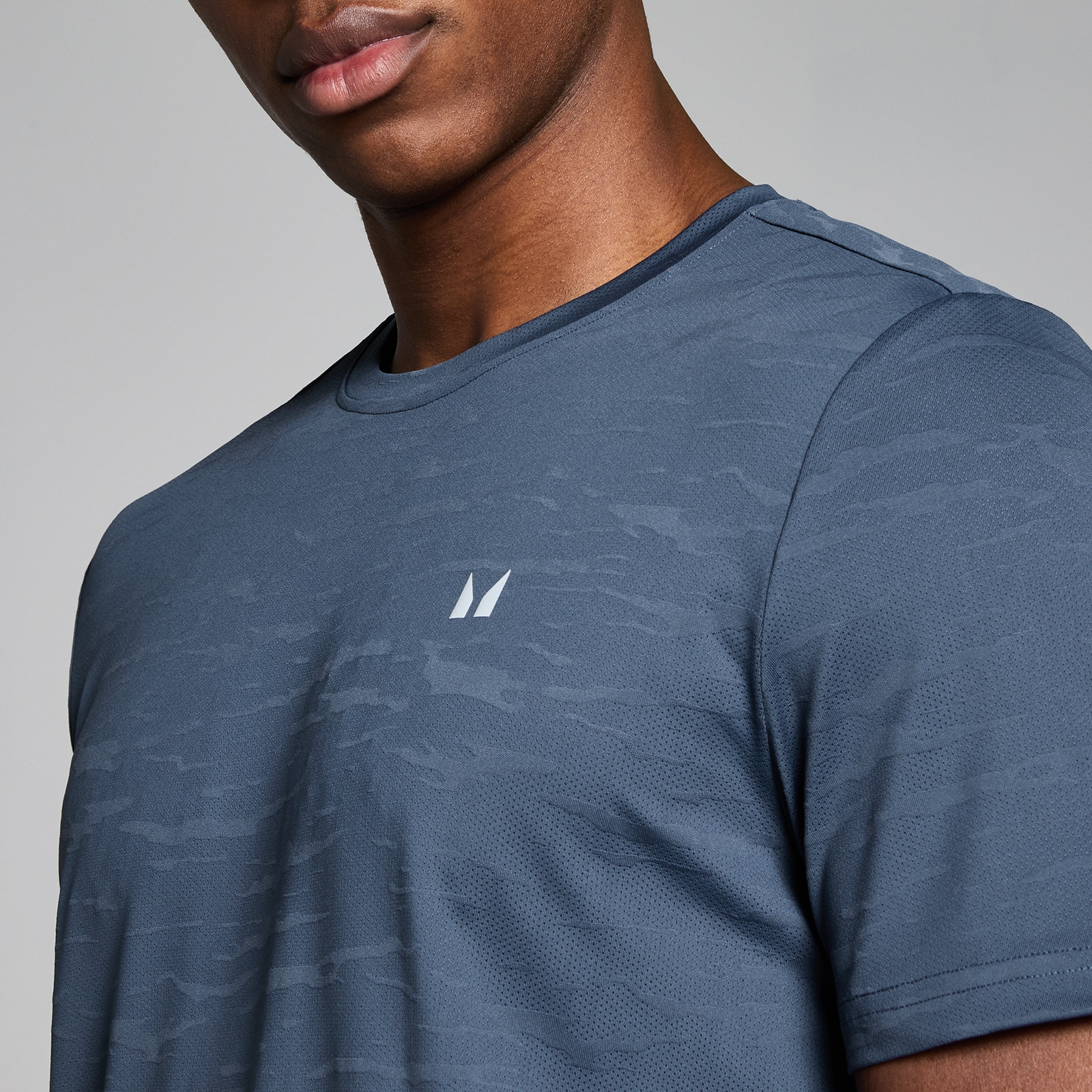 Thumbnail - MP Herren Active Camo T-Shirt - Schiefergrau - XL