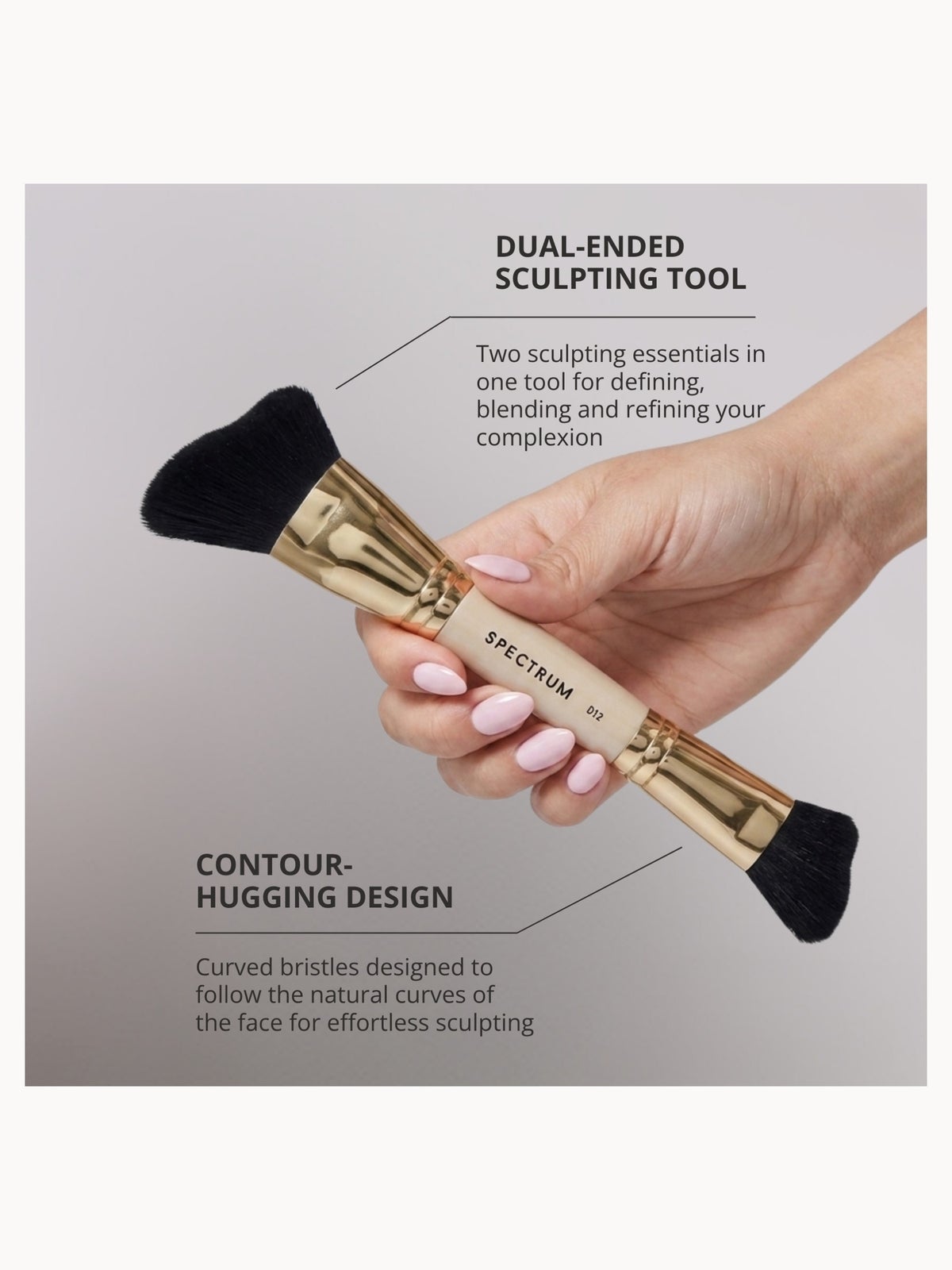 Spectrum Collections All About the Brush D12  The Sculpt  Duo 3