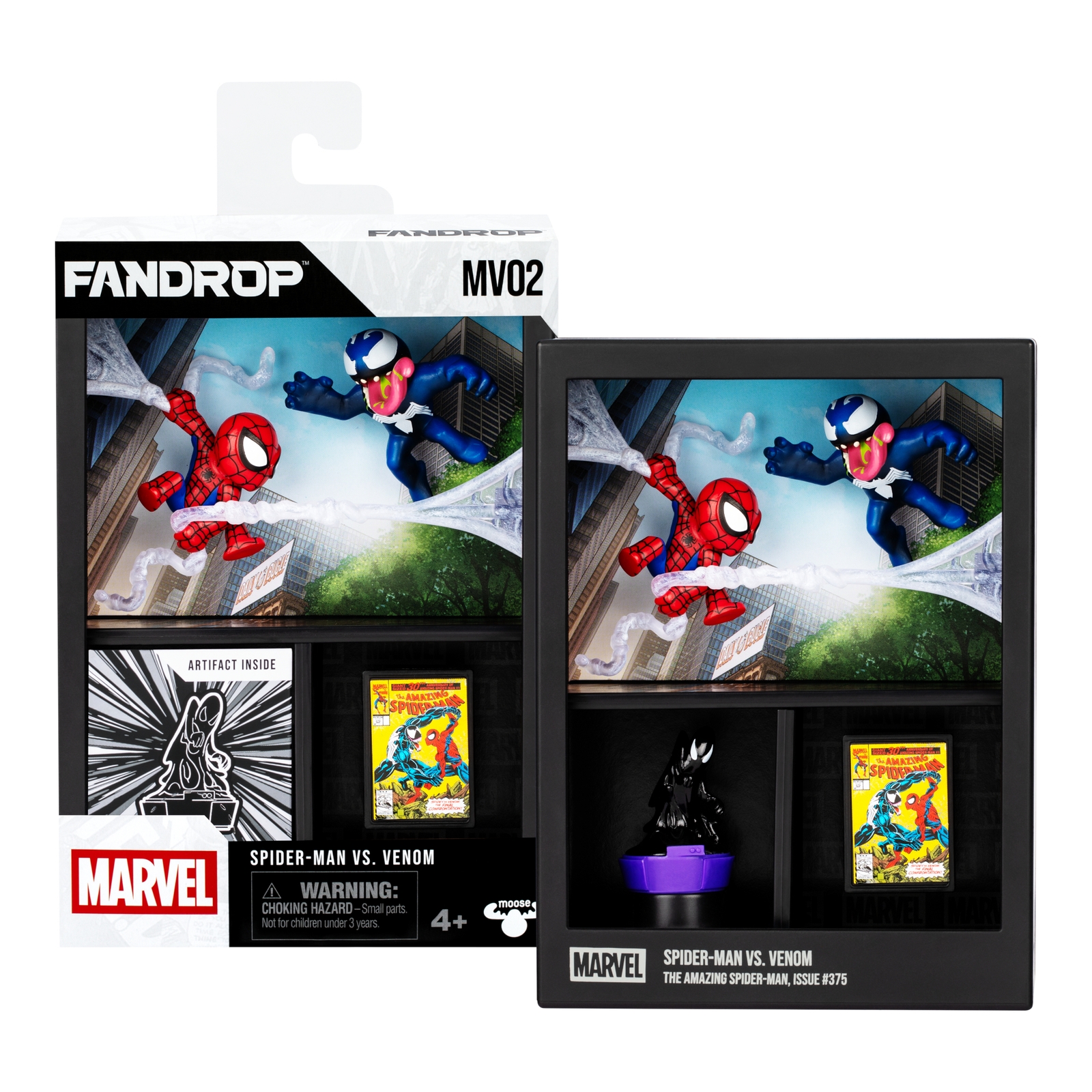 Fandrop Marvel Wave 1 Figure 2 Pack Spider-Man Vs Venom