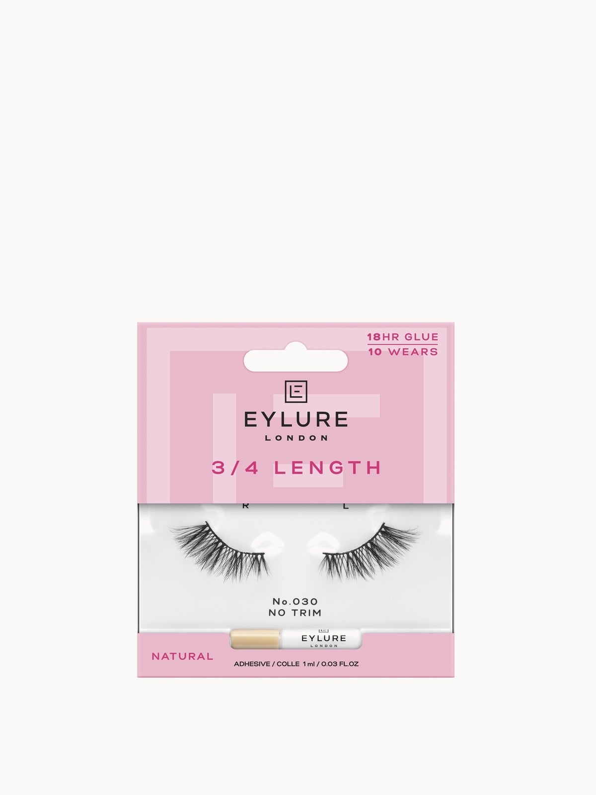 Eylure False Lashes 3/4 Length No.030