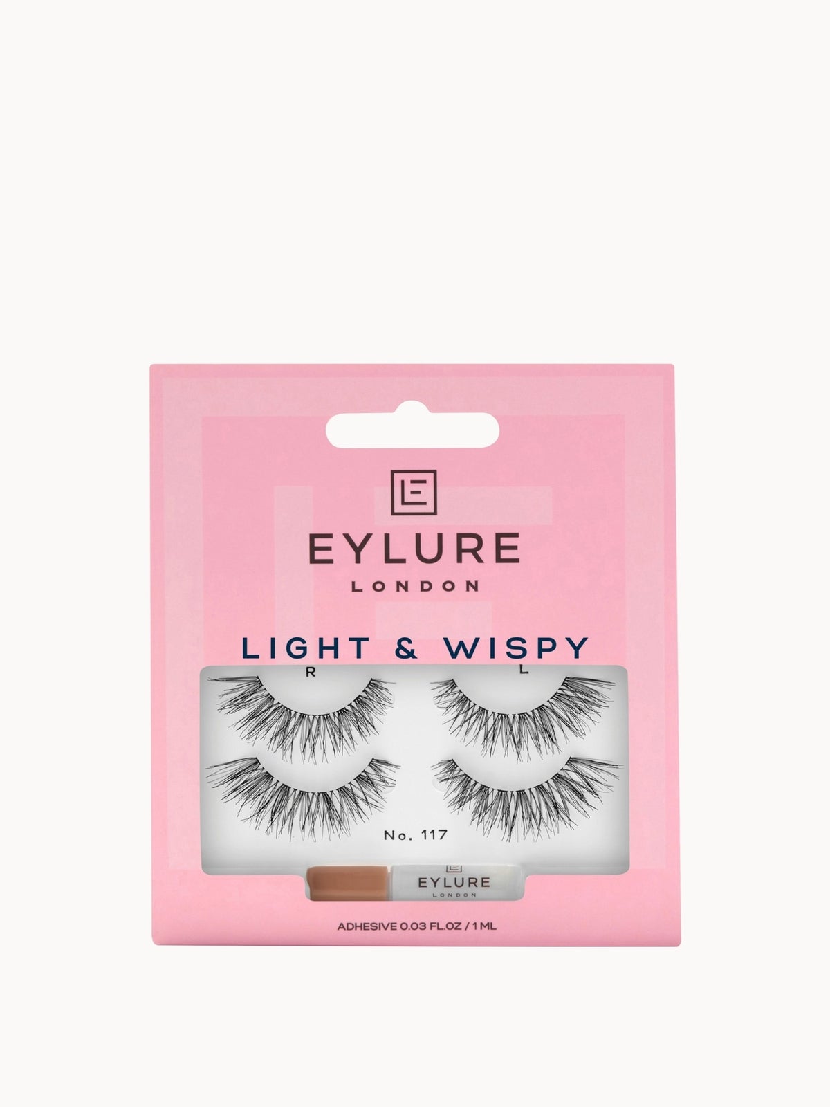 Eylure False Lashes Light & Wispy No 117 Twin Pack