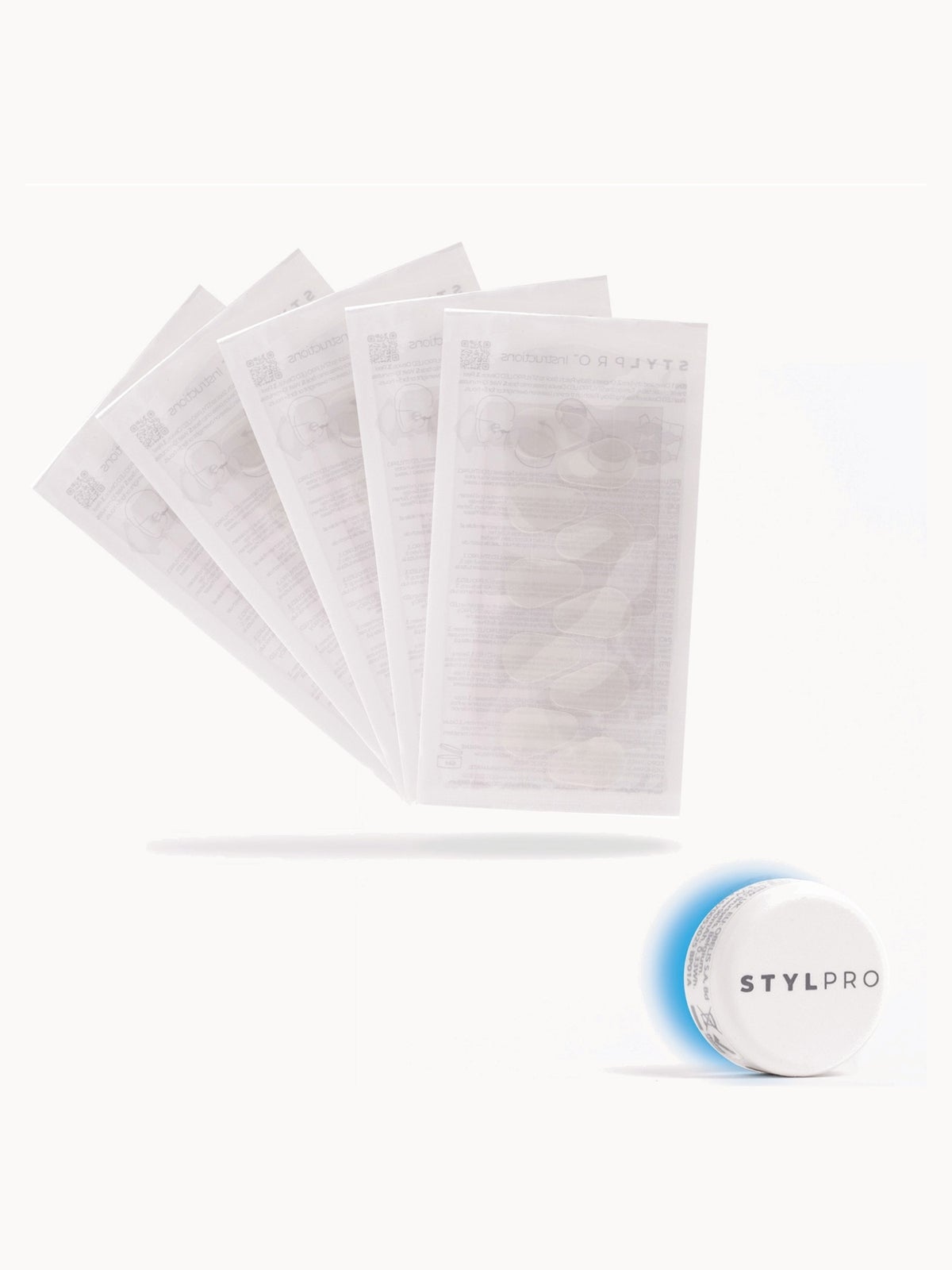 StylPro Blue LED Blemish Patch with 50x Hydrocolloid & Salicylic Patches Bundle