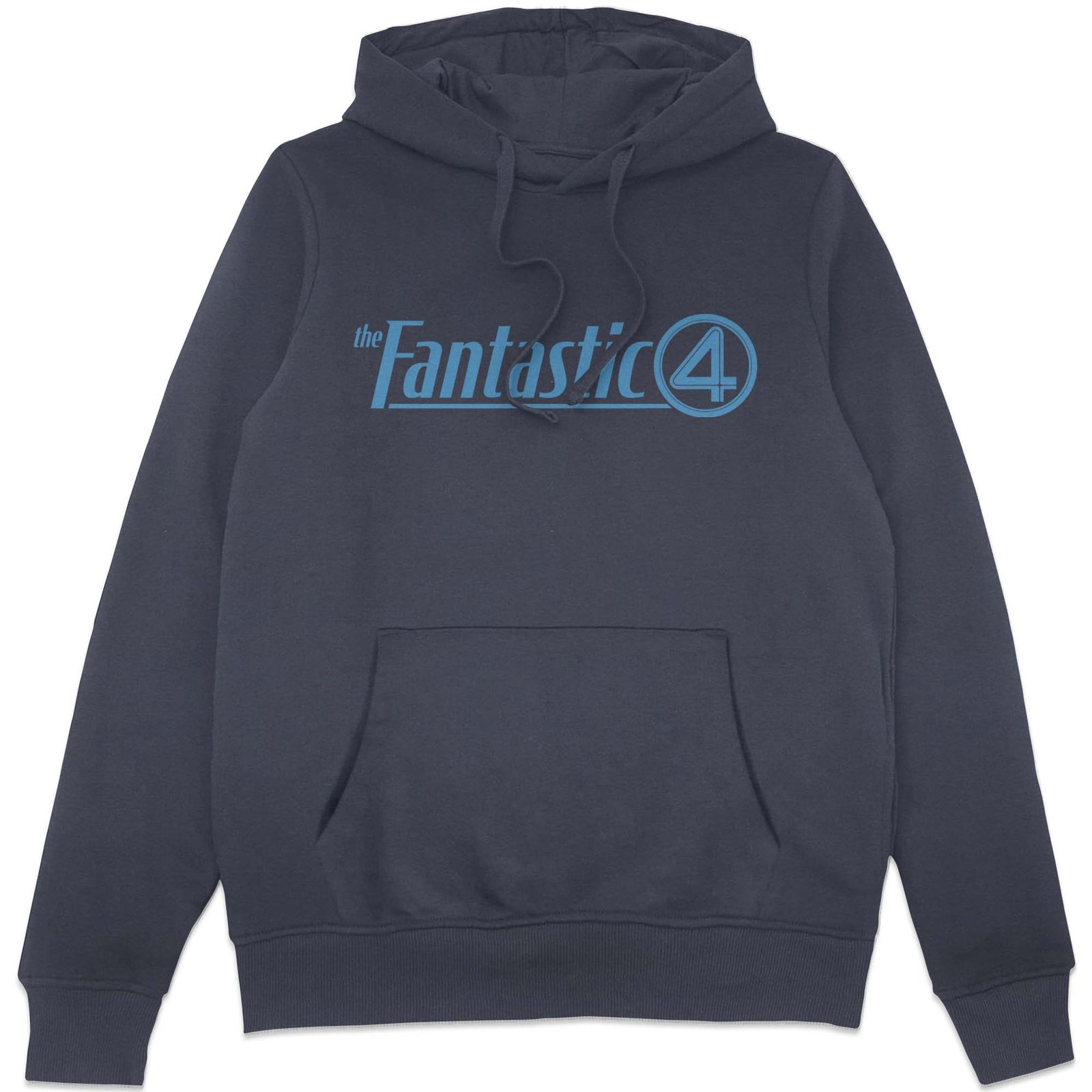 Marvel Fantastic Four Core Logo Hoodie - Navy - XXL