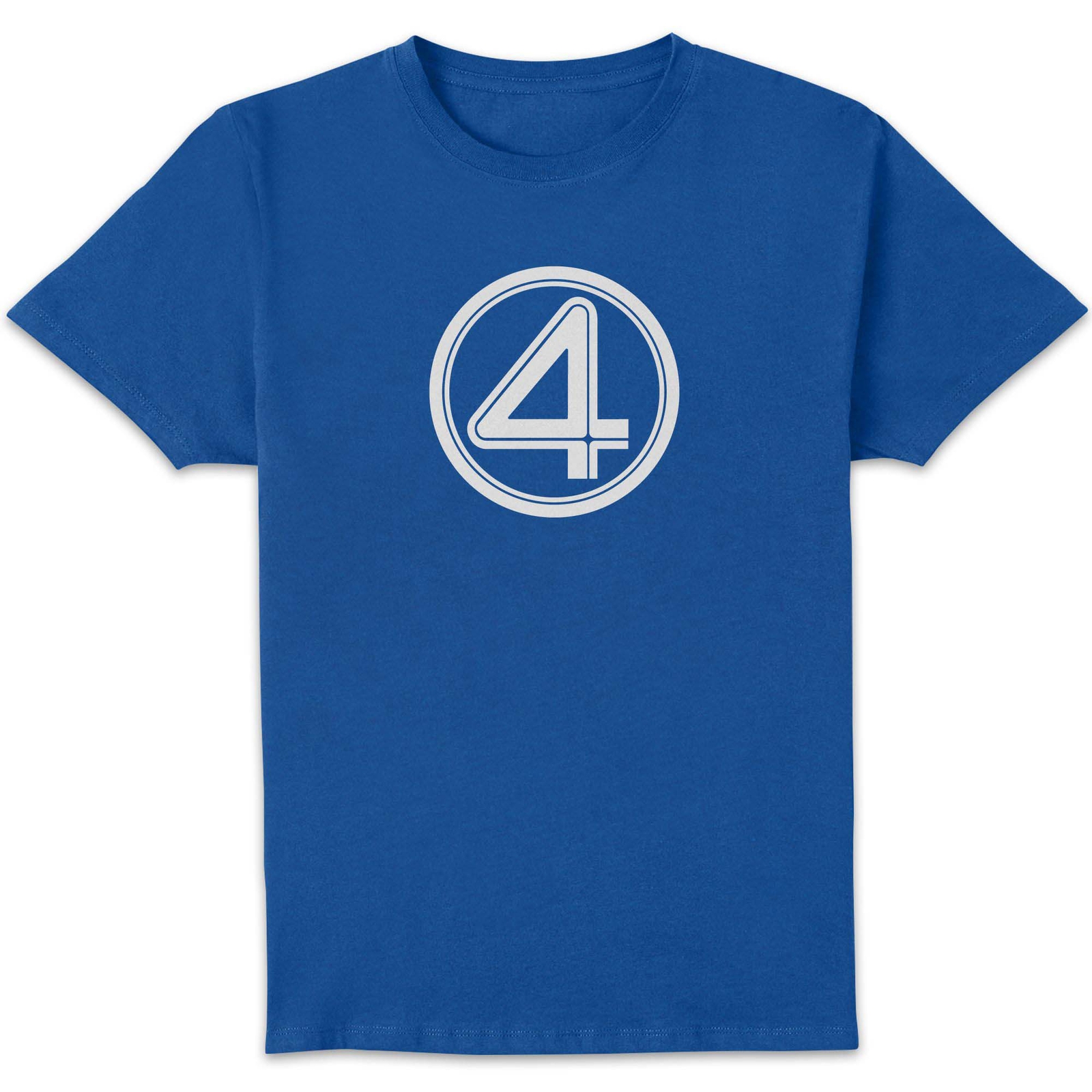 Marvel Fantastic Four Symbol Unisex T-Shirt - Blue - S