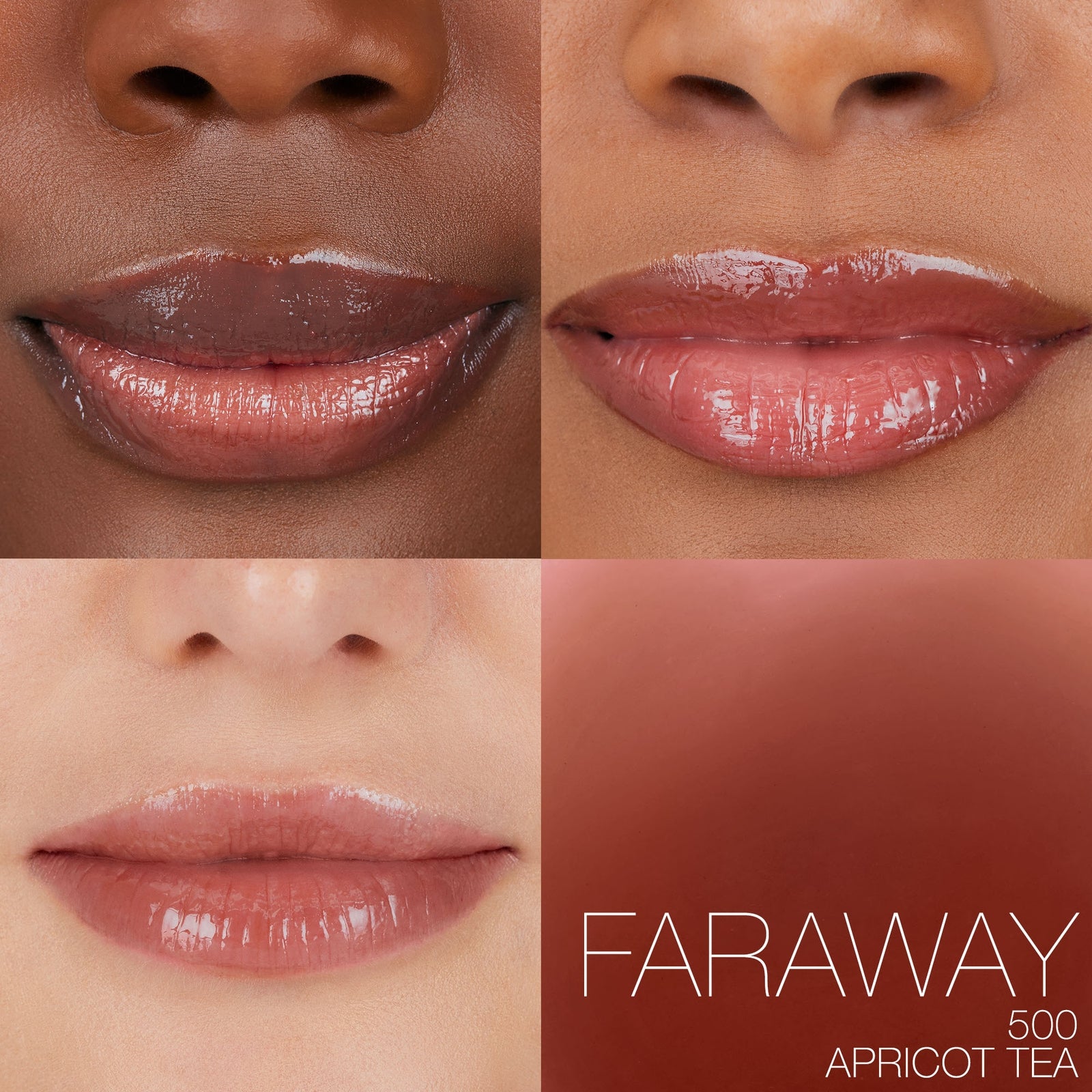 NARS Afterglow Lip Oil 5.7ml (Various Shades) - 500 - Faraway 3