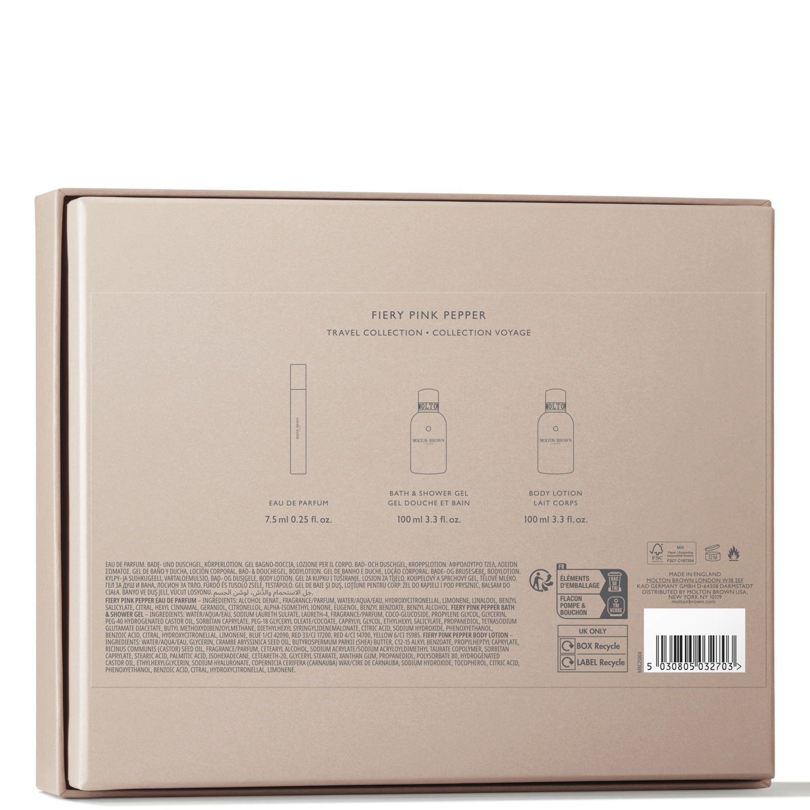 Thumbnail - Molton Brown Fiery Pink Pepper Travel Gift Set