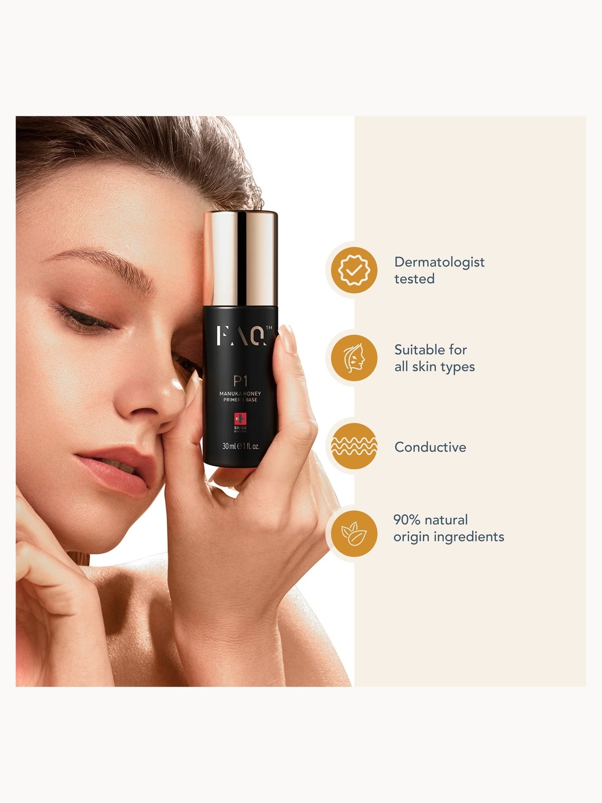 FOREO FAQ P1 Manuka Honey Primer 30ml 4