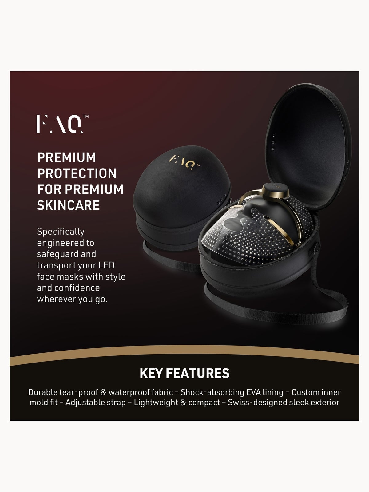 FOREO FAQ LED Face Mask Travel Case 3