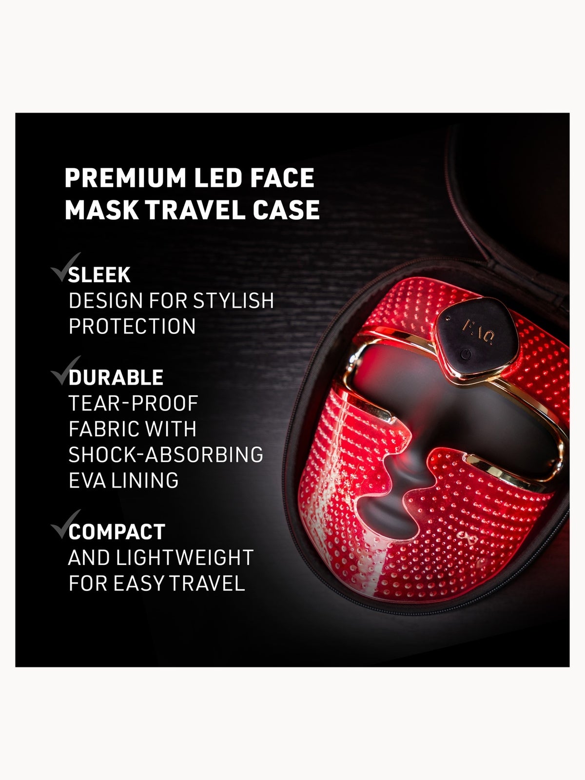 FOREO FAQ LED Face Mask Travel Case 4