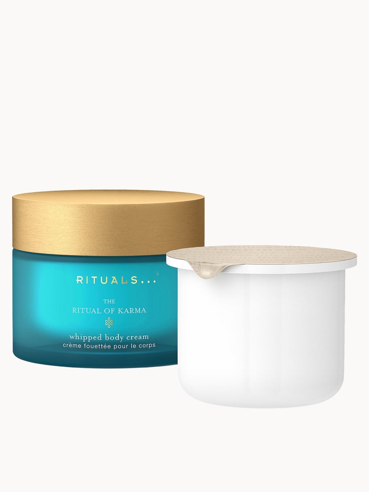 Rituals The Ritual of Karma Lotus Flower & White Tea Whipped Body Cream Refill 220ml