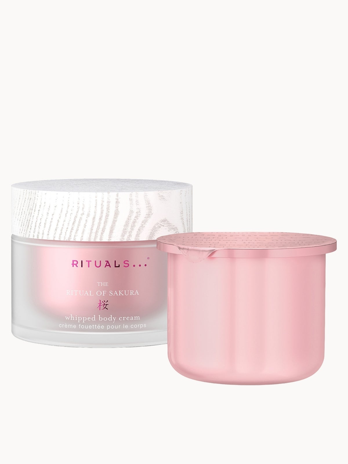 Rituals The Ritual of Sakura Cherry Blossom & Rice Milk Whipped Body Cream Refill 220ml