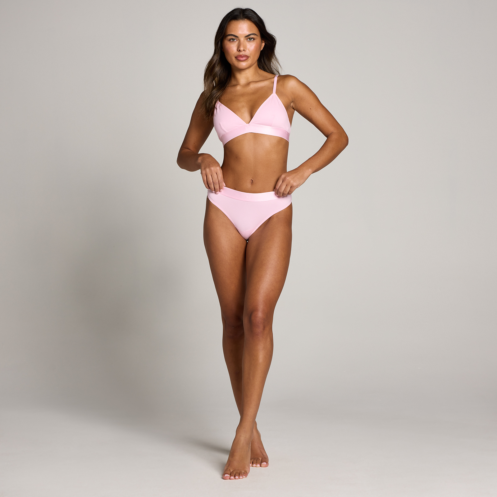 Thumbnail - MP Damen V-Ausschnitt Bralette - Rosa - XL