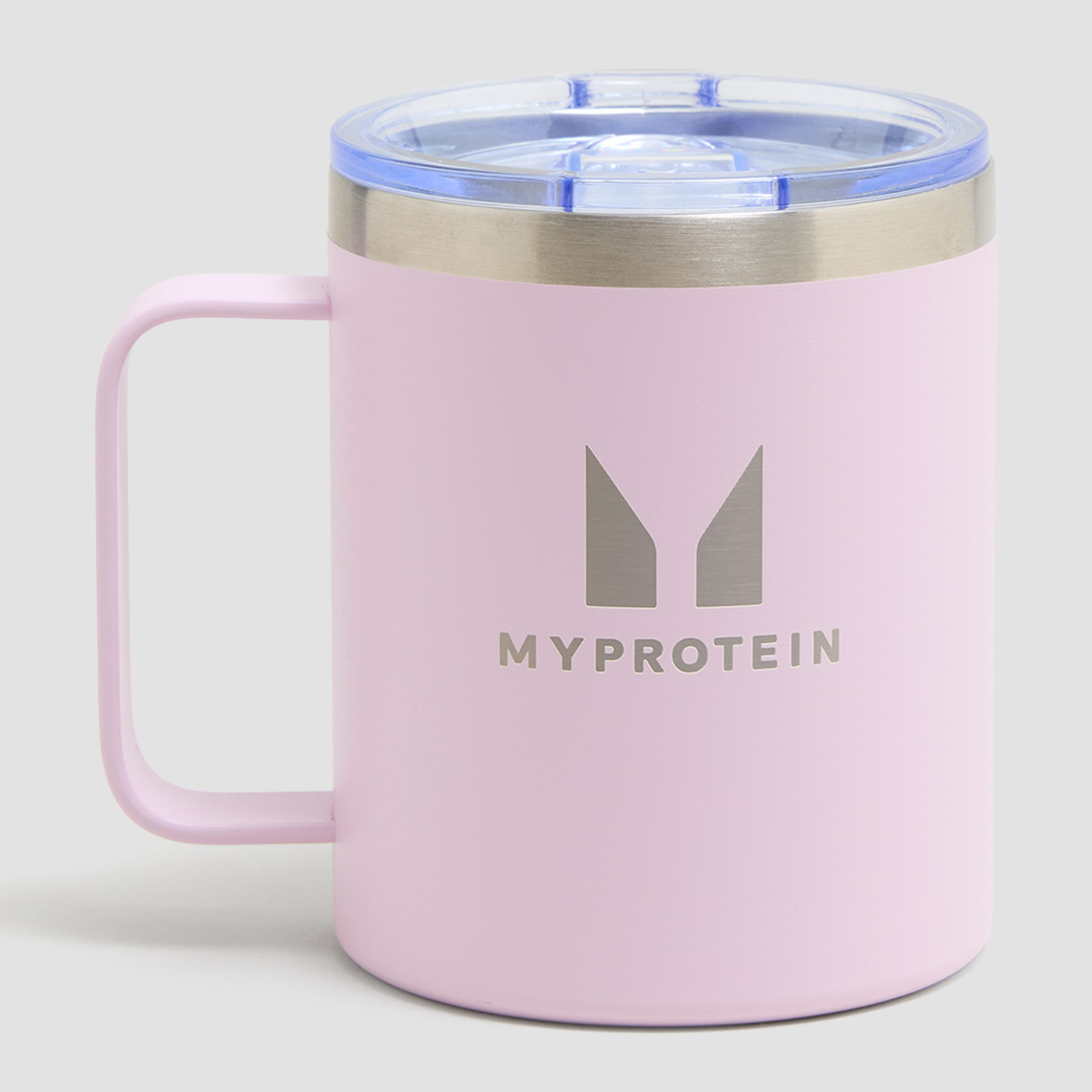 5059883498768 - Myprotein Recycelter Metall-Kaffeebecher 350 ml - Rosa