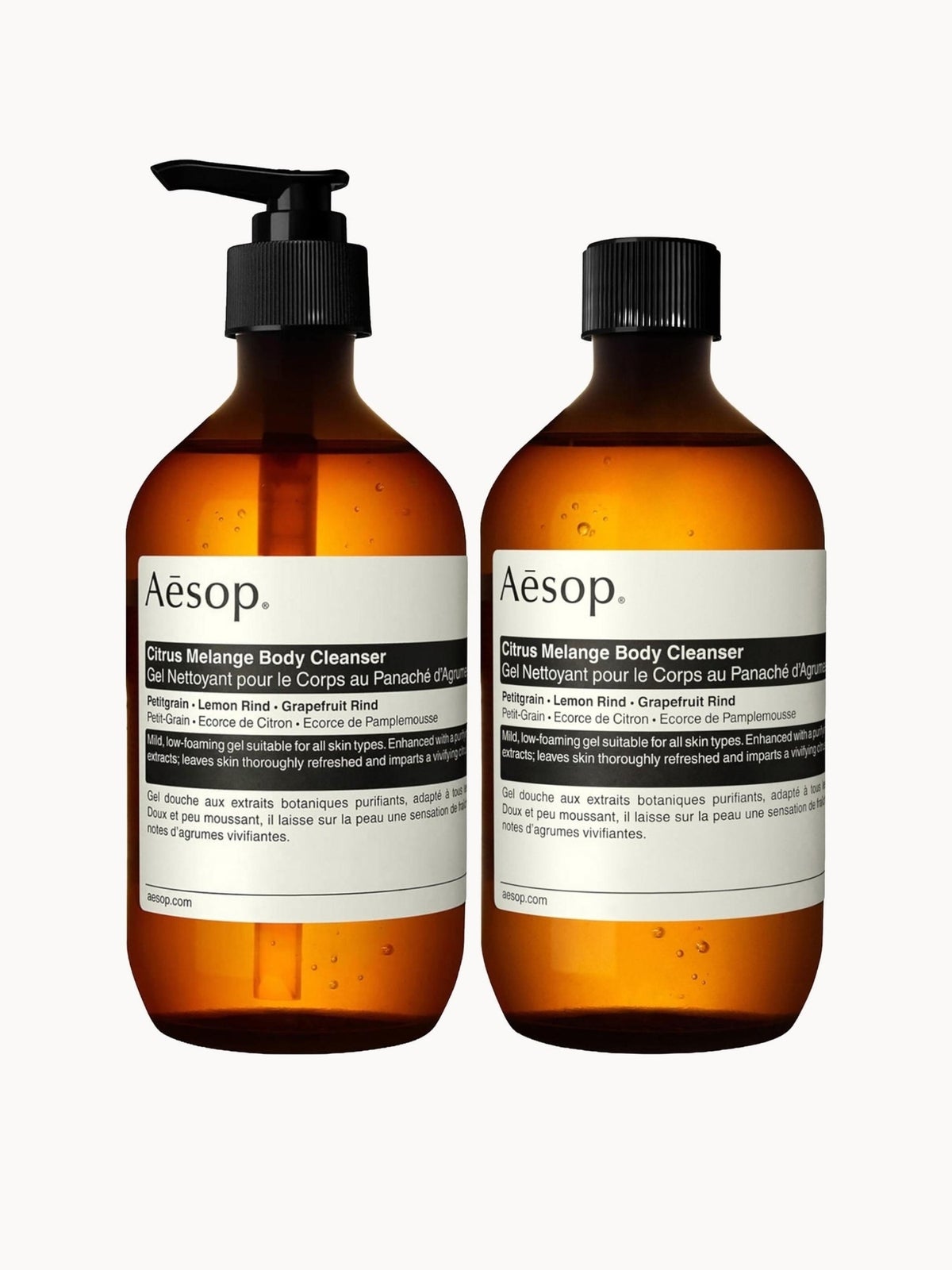 Citrus Melange Body Cleanser & Refill Duo