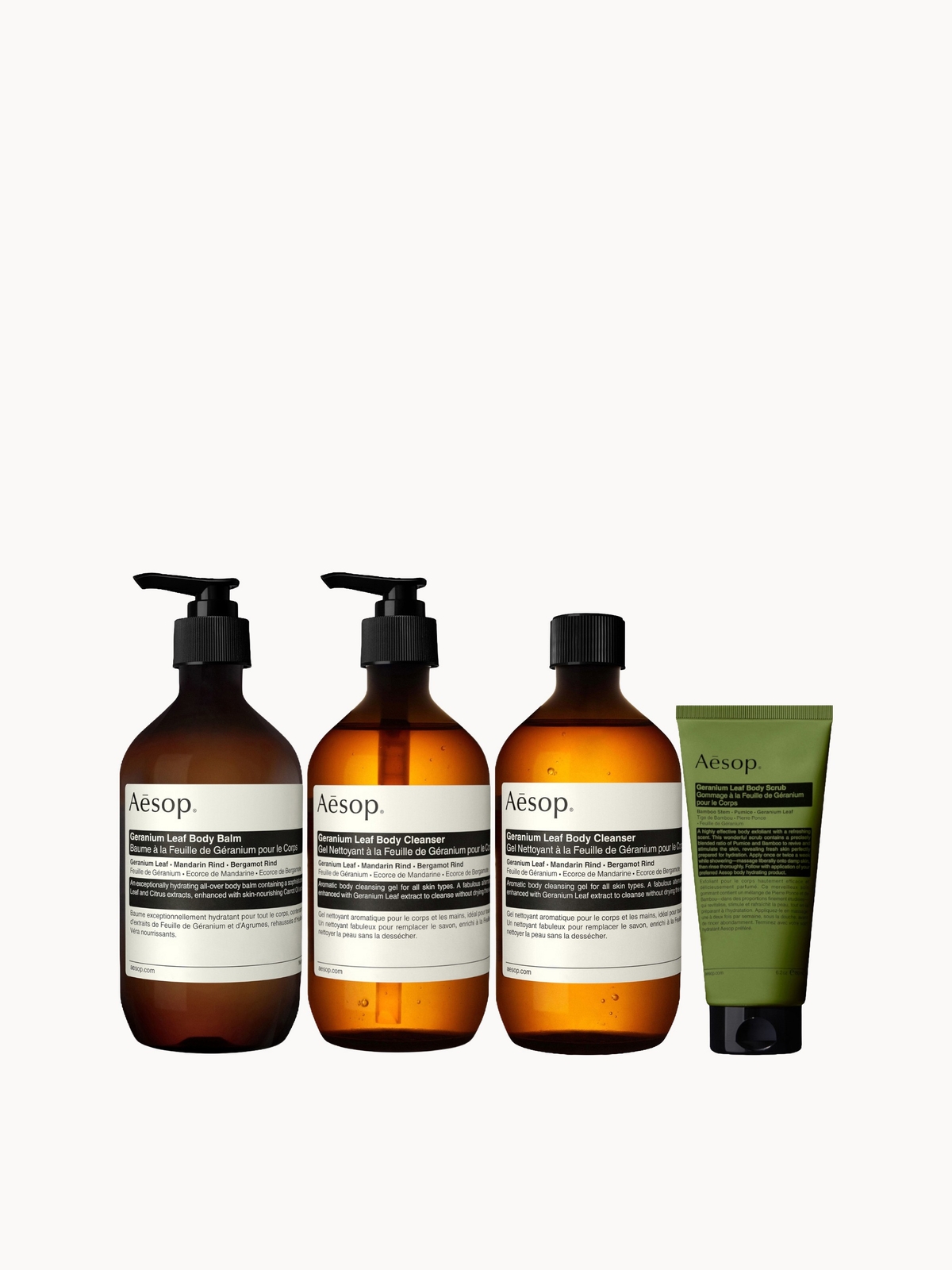 Geranium Body Care Bundle