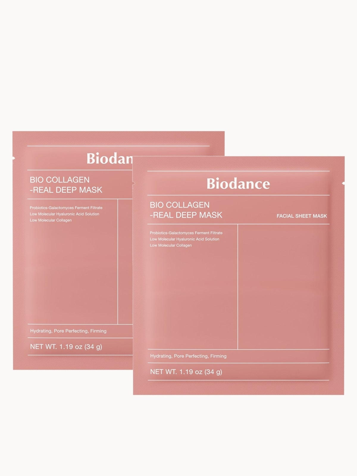 Biodance Bio Collagen-Real Deep Mask Duo (x8 masks)