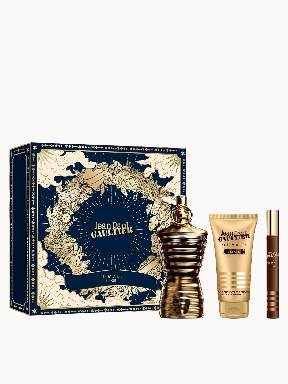 Jean Paul Gaultier Le Male Elixir Parfum 75ml Gift Set (Worth £112) - Image 1