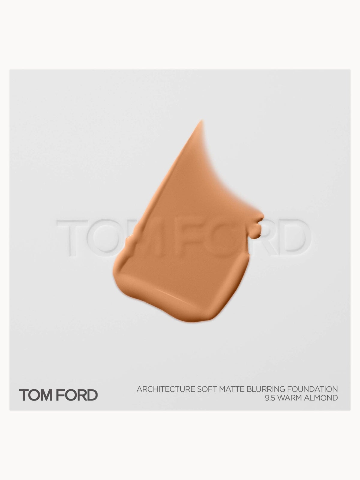 TOM FORD Architecture Soft Matte Blurring Foundation 30ml (Various Shades) - 9.5 Warm Almond 2