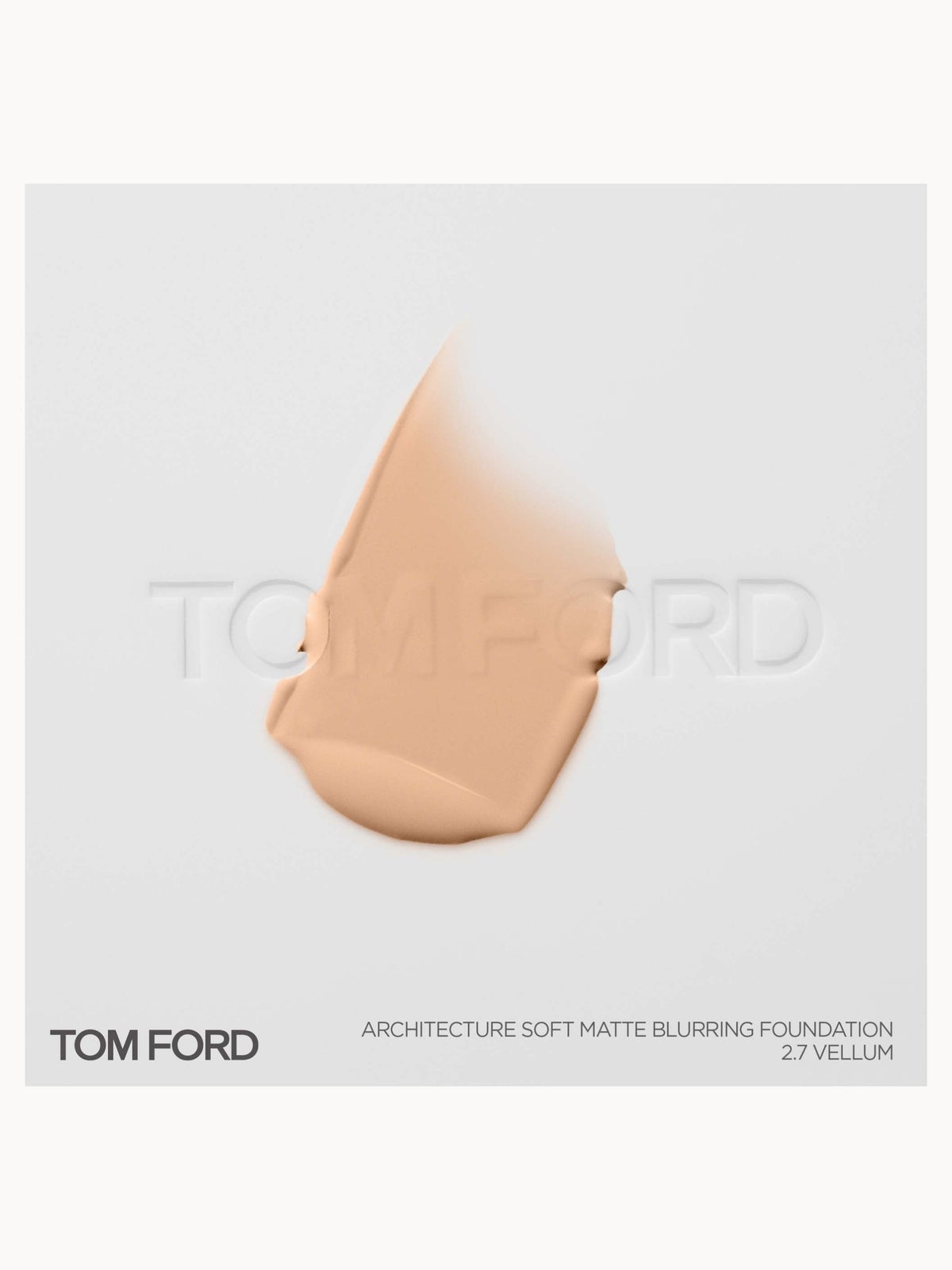 TOM FORD Architecture Soft Matte Blurring Foundation 30ml (Various Shades) - 2.7 Vellum 2
