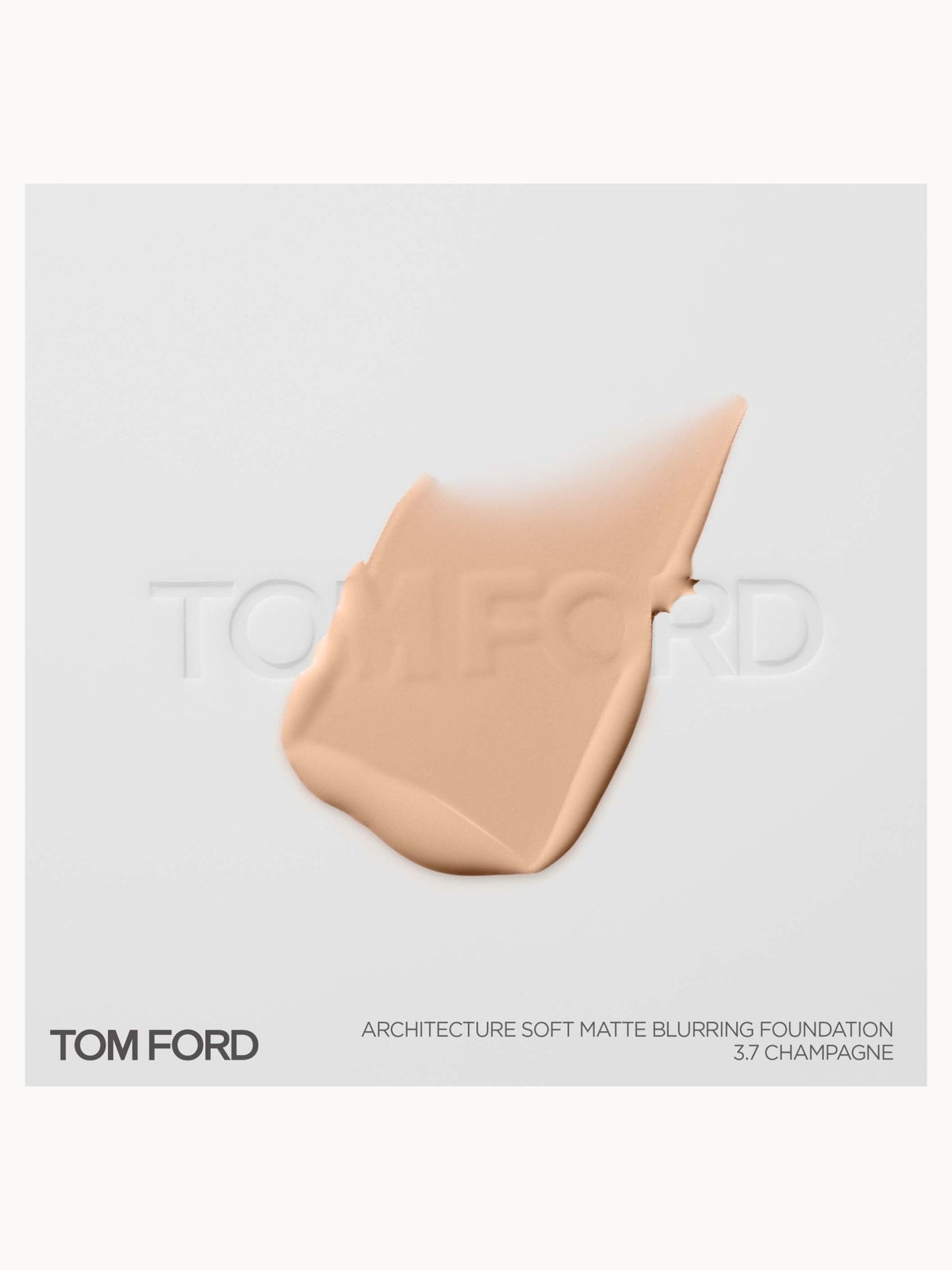 TOM FORD Architecture Soft Matte Blurring Foundation 30ml (Various Shades) - 3.7 Champagne 2