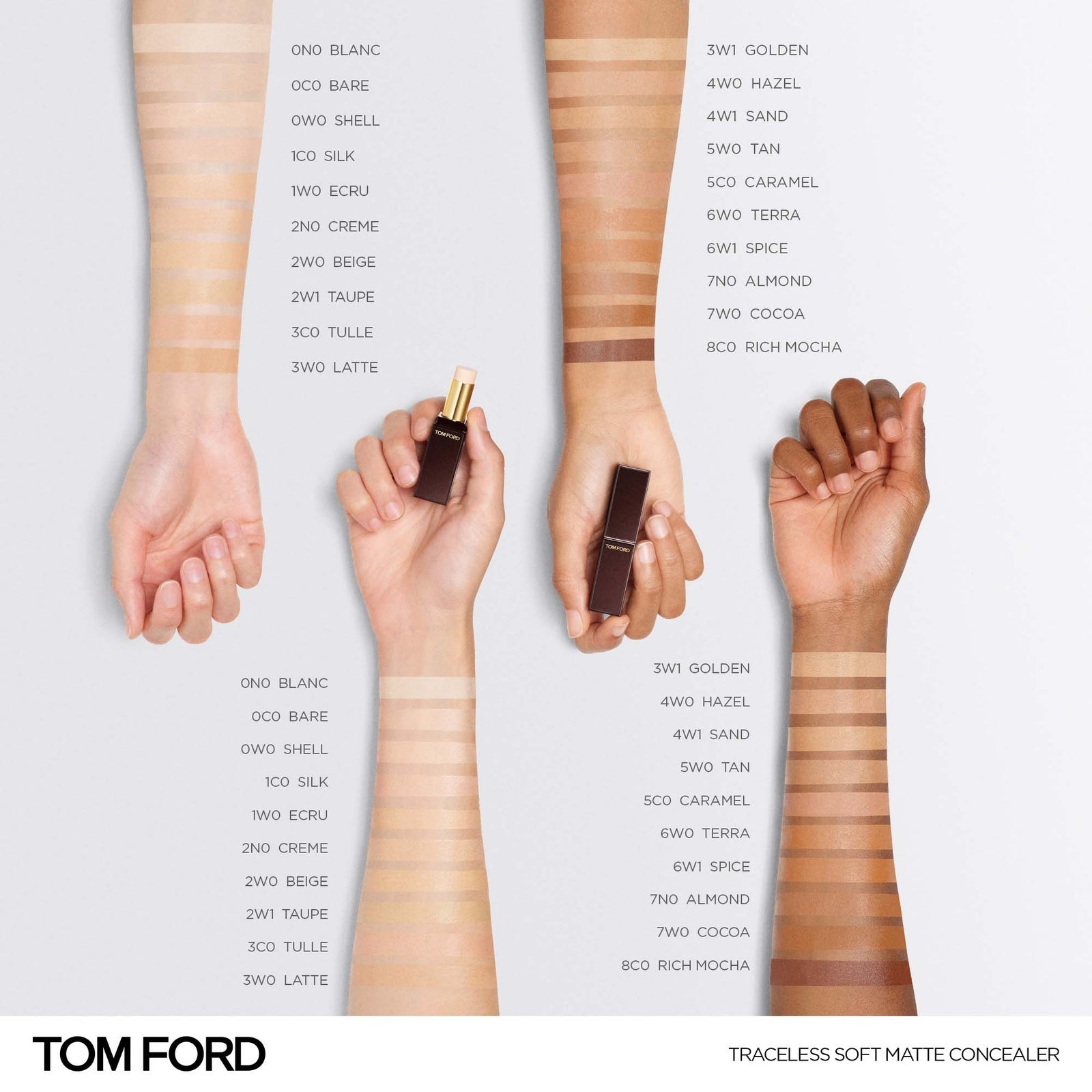 TOM FORD Traceless Concealer (Various Shades) - 3W1 Golden 4