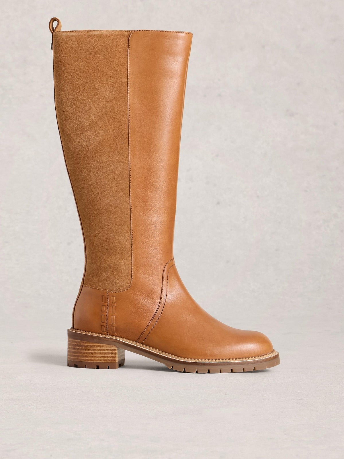 Knielange Lederstiefel Serena - 38