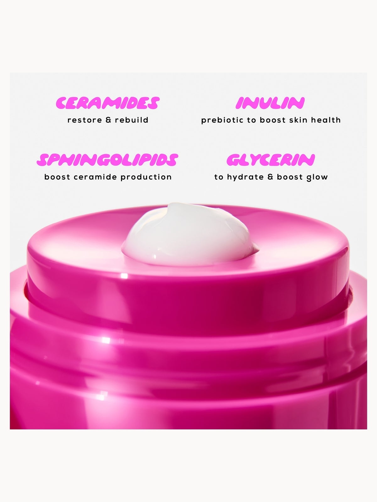Glow Hub The Barrier Builder Ceramide Moisturiser 50g 3