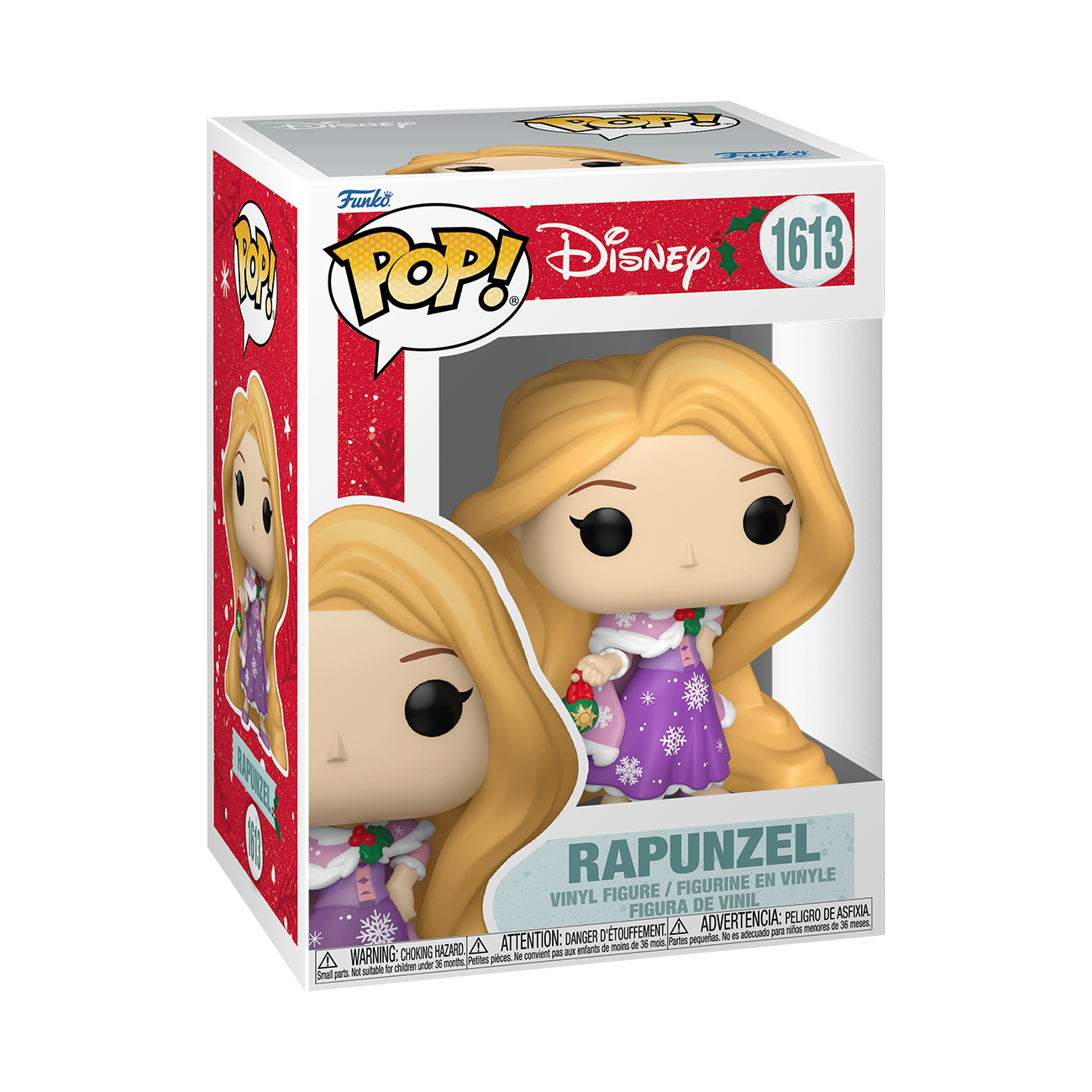 Image of Disney Princess Holiday Rapunzel Funko Pop Vinyl