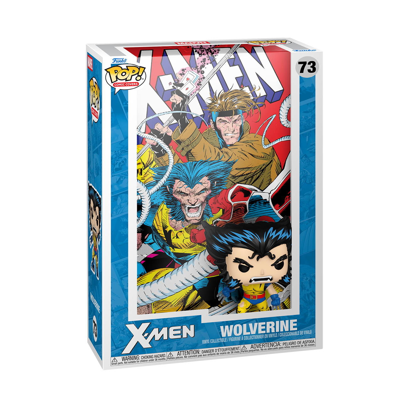 Image of X-Men Wolverine Comic Cover Funko Pop Vinyl