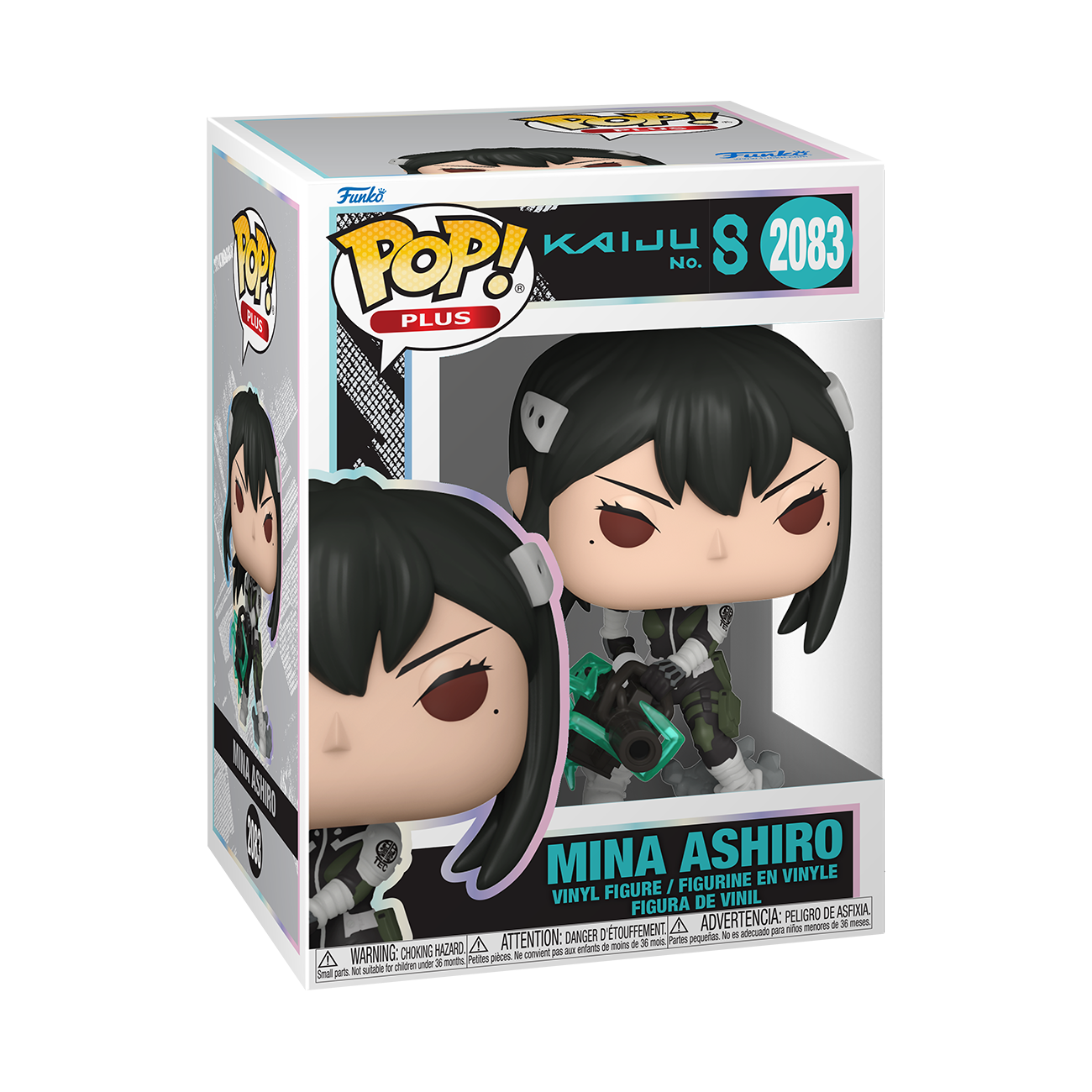 Image of Kaiju No8 Mina Ashiro w/ Chase Funko Pop Vinyl