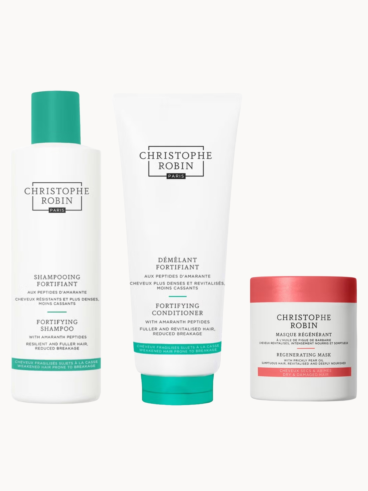 Christophe Robin Strength and Nourish Bundle (Worth £81)