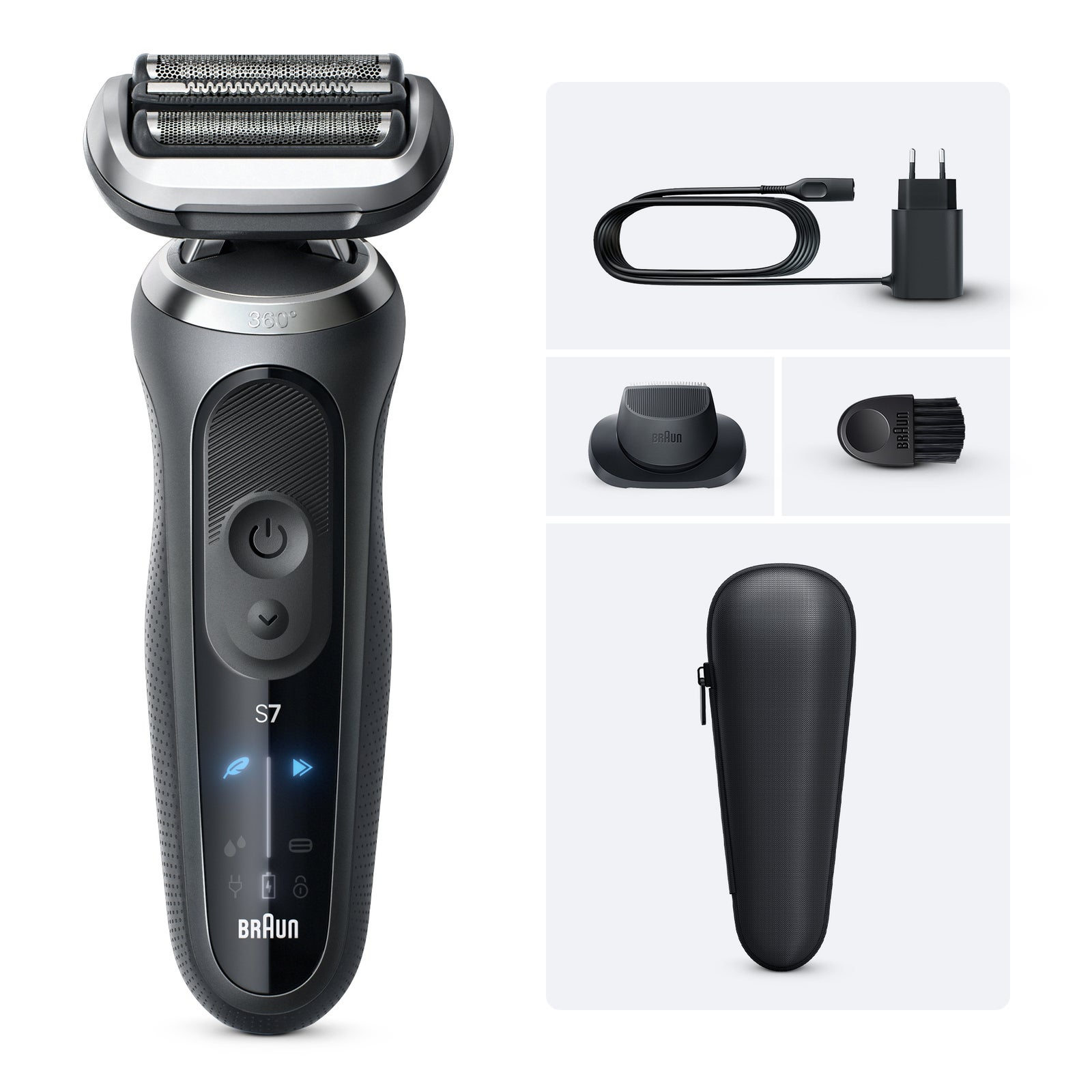 Braun Series 7 Rasierer 72-G1200s +1 Aufsatz: retailer-supplied image