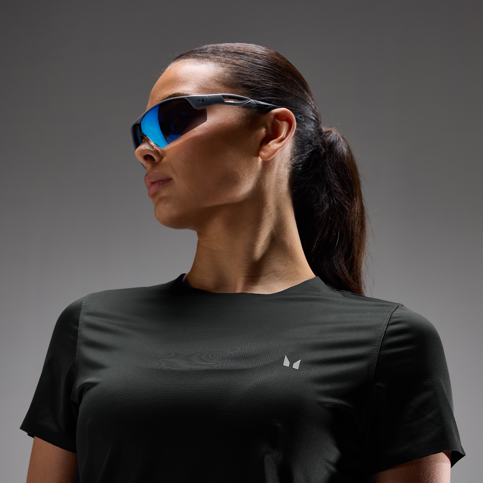 Thumbnail - MP Damen Velocity Ultra Mesh T-Shirt - Schwarz - S