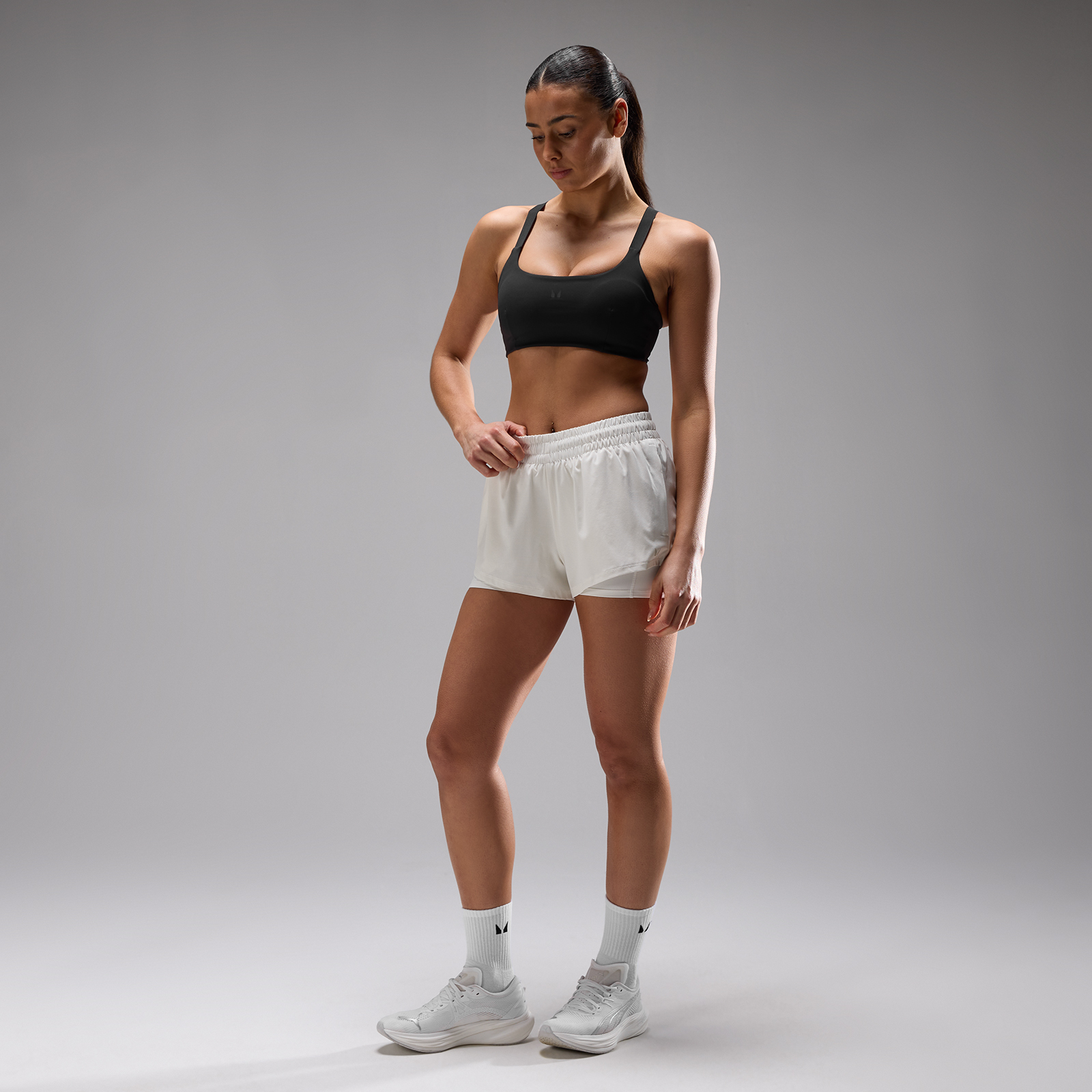 Thumbnail - MP Damen Velocity Ultra Sport-BH - Schwarz - M