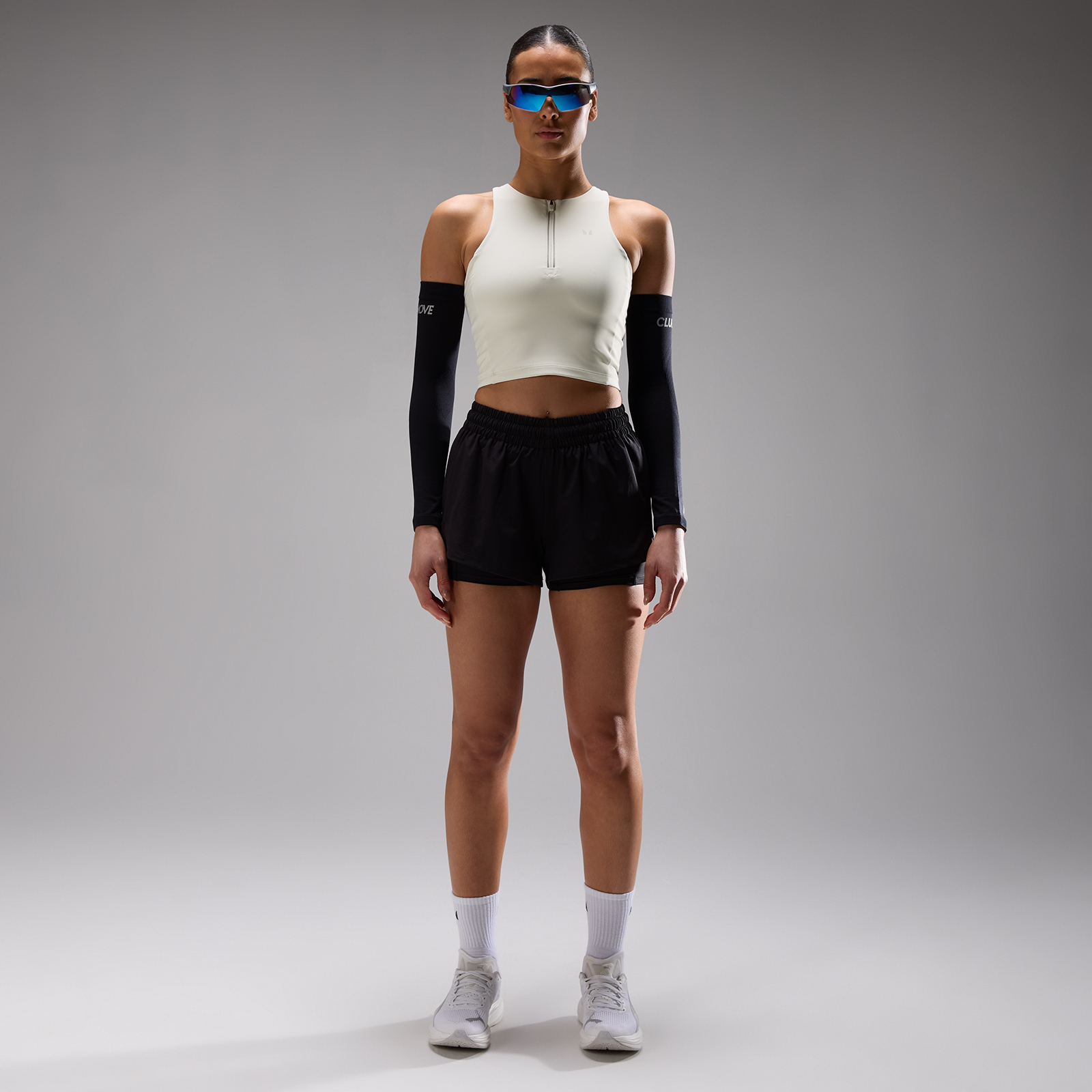 Thumbnail - MP Damen Velocity Ultra Zip Front Race Top - Mist - XS