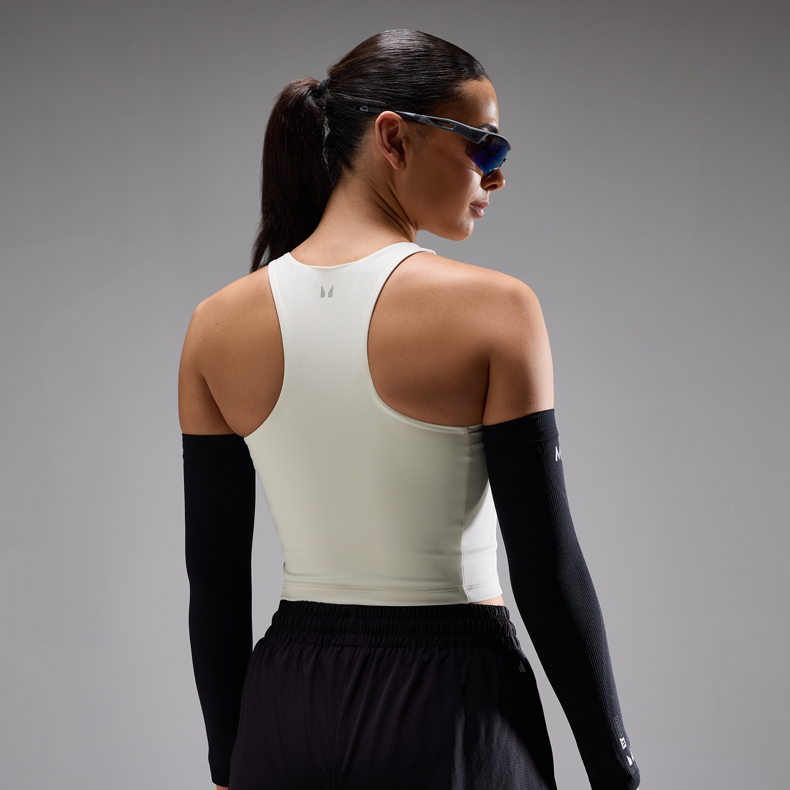 MP Damen Velocity Ultra Zip Front Race Top - Mist - XS