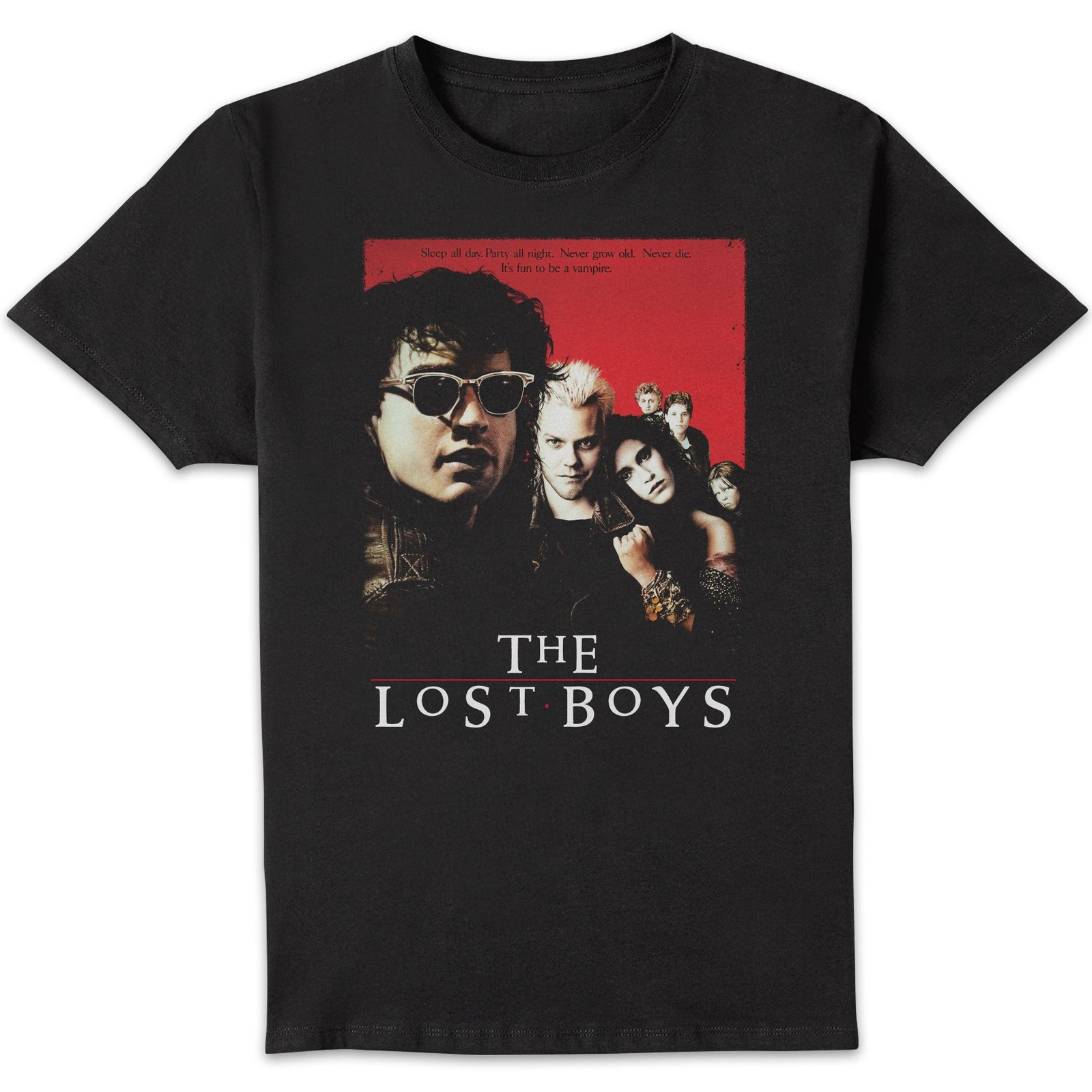 The Lost Boys Retro Poster Unisex T-Shirt - Black - XXL